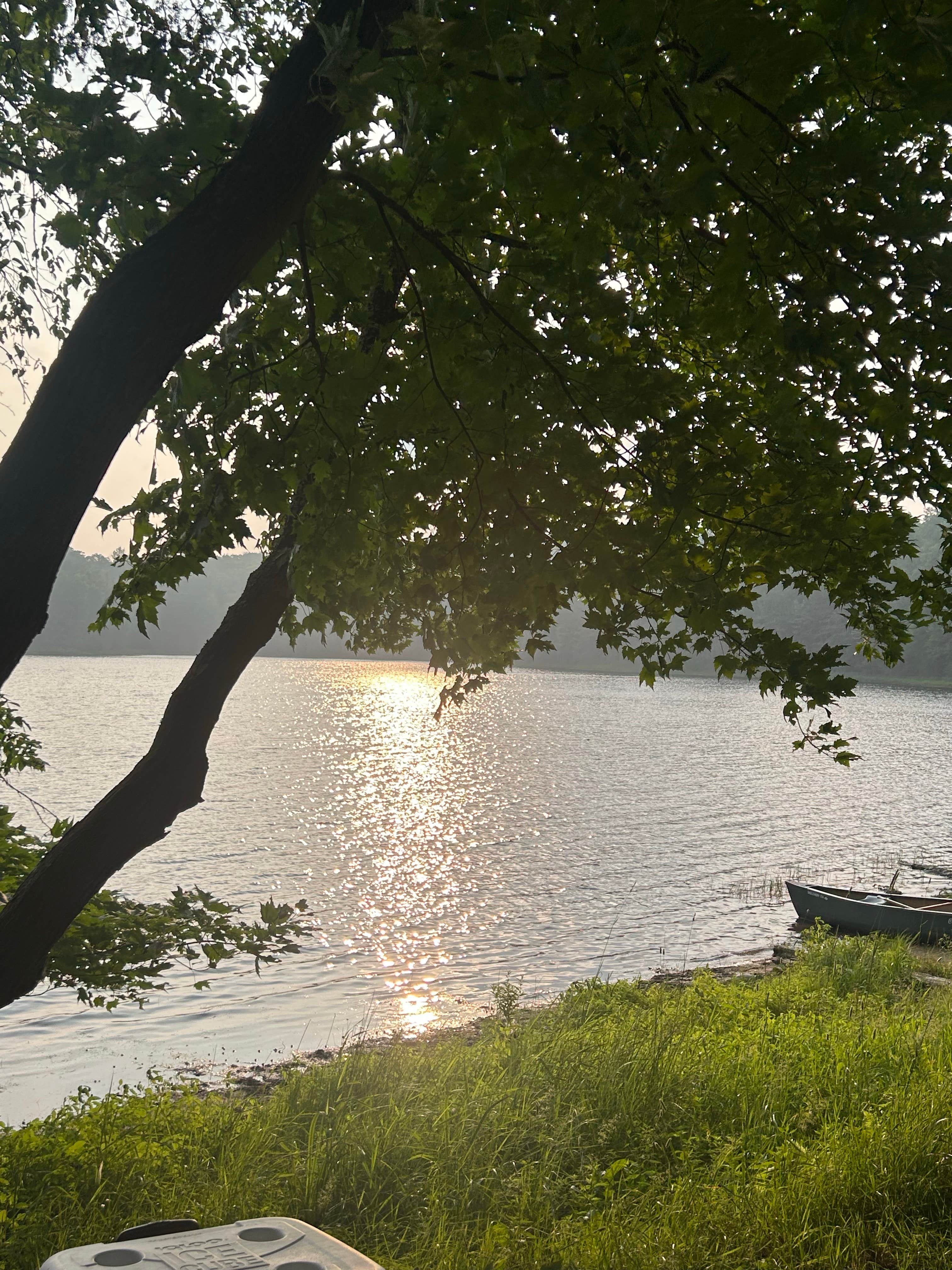 Camper-submitted photo at Quartz Lake near Boulder Junction, WI
