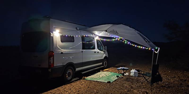 Camper submitted image from Quartzsite BLM land