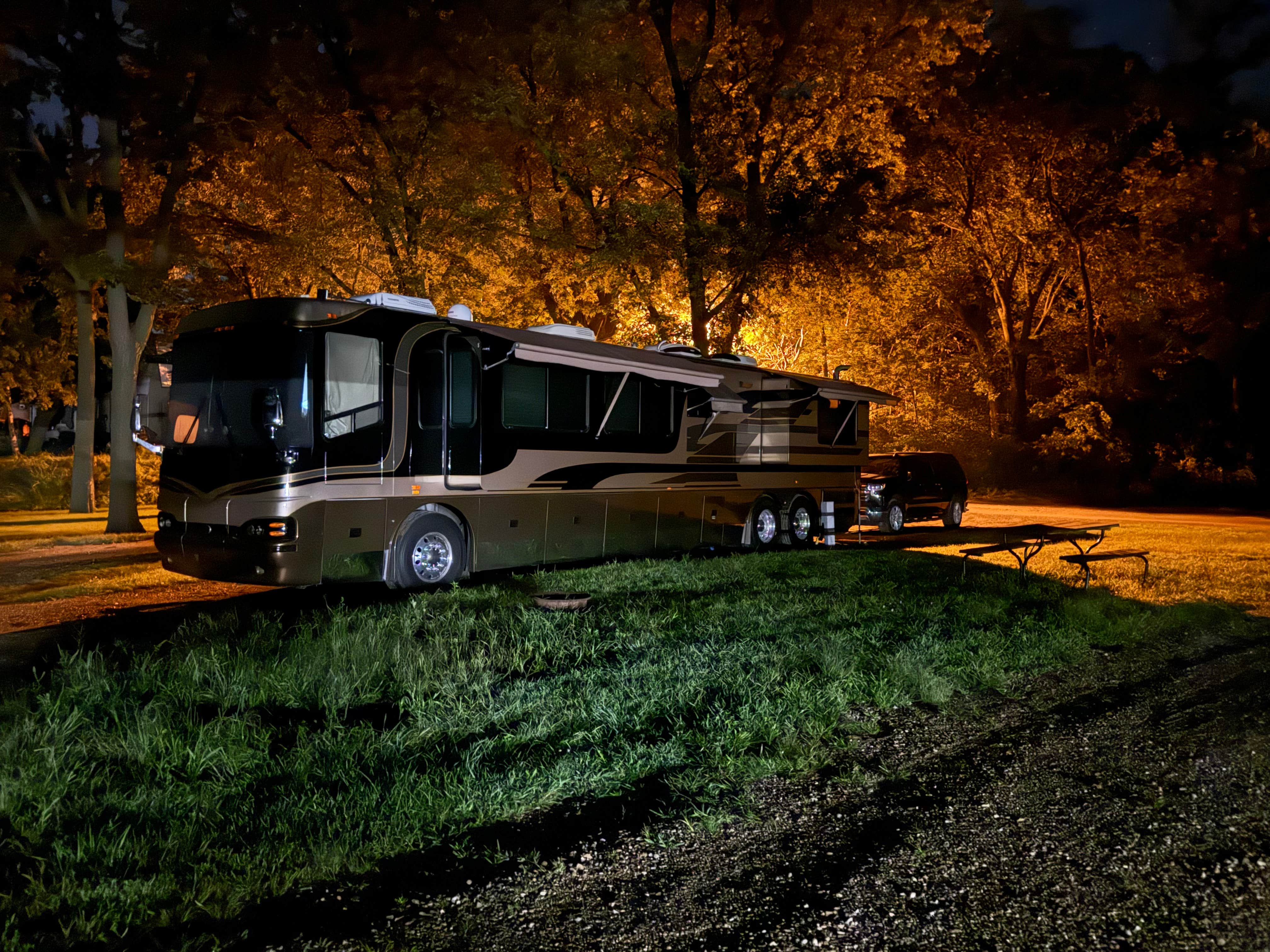Tom D.'s photo of rv camping at R Campground, Inc near Clarksville, IA