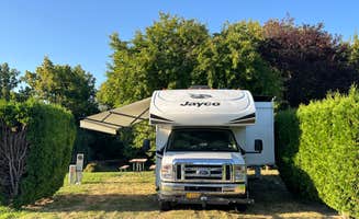 Joshua G.'s photo of rv camping at RV Resort Four Seasons near Lake Sacajawea