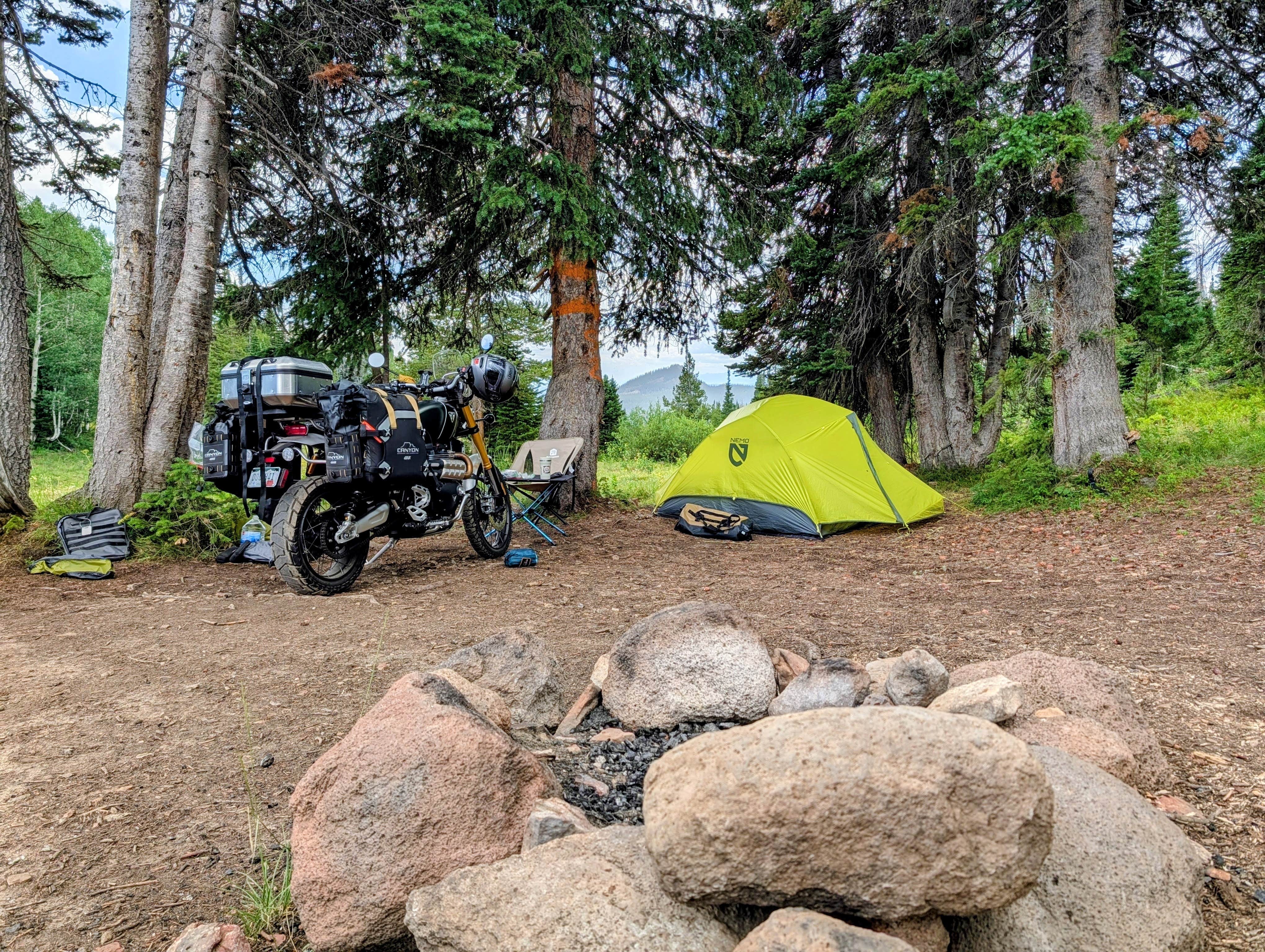 Camper-submitted photo at Rabbit Ears Peak Road near Coalmont, CO