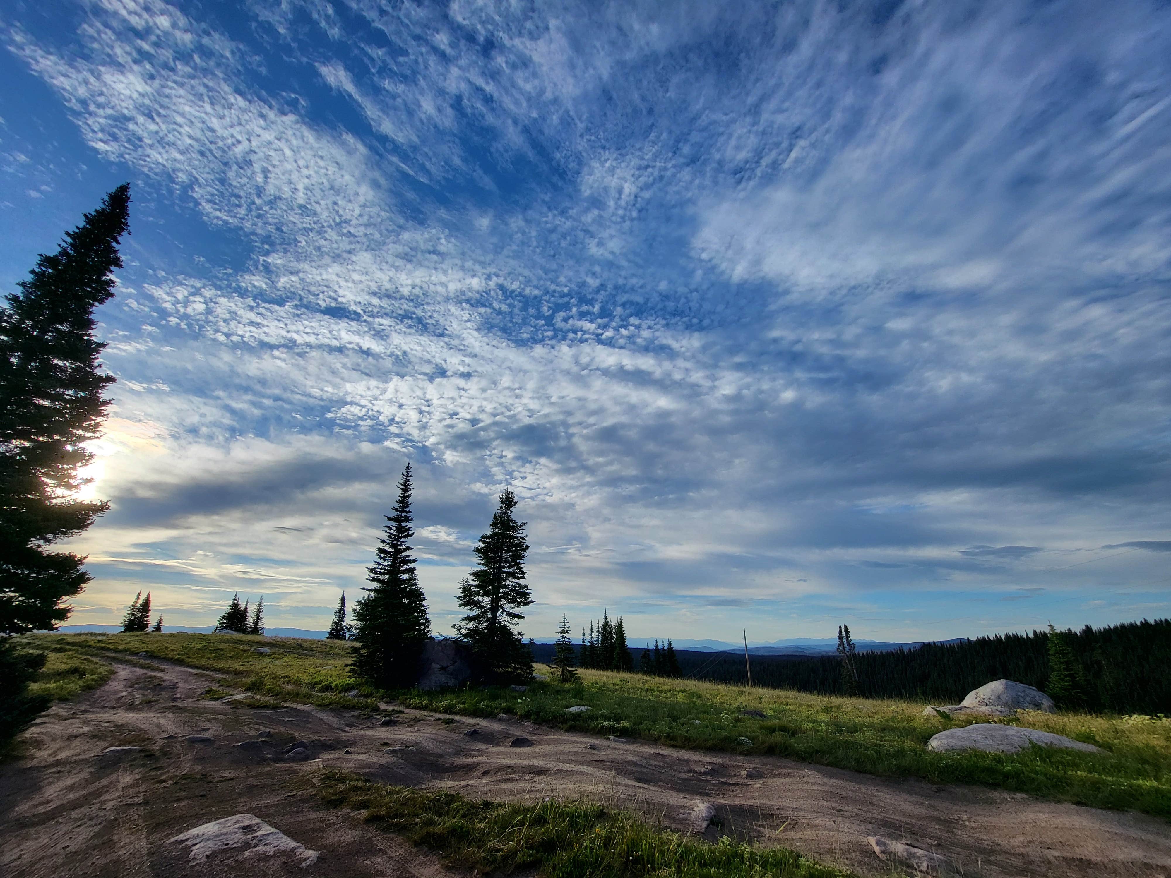 Camper-submitted photo at Rabbit's Ear Pass East Summit FR 251 near Coalmont, CO