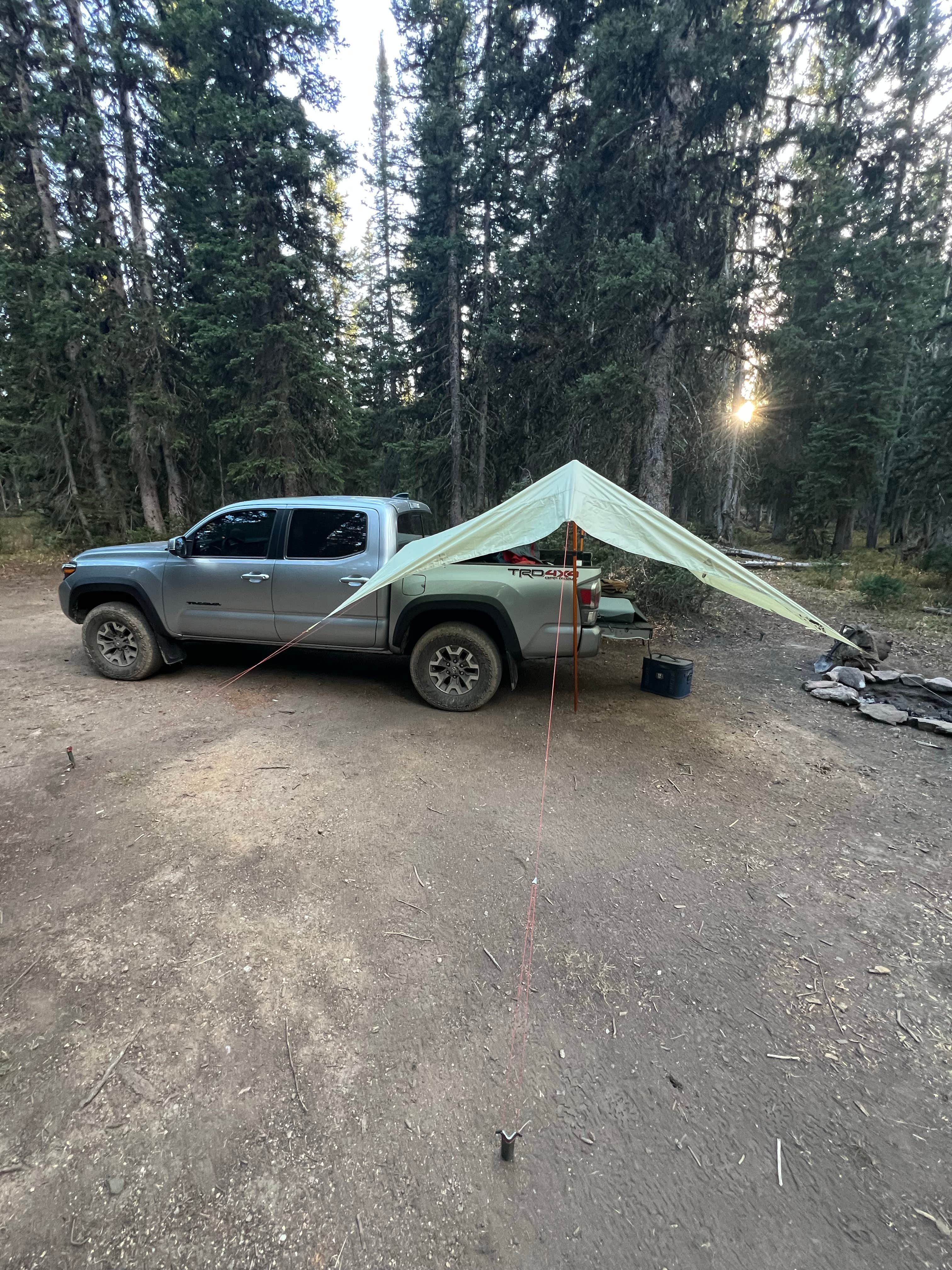 Camper-submitted photo at Rabbit's Ear Pass East Summit FR 251 near Coalmont, CO