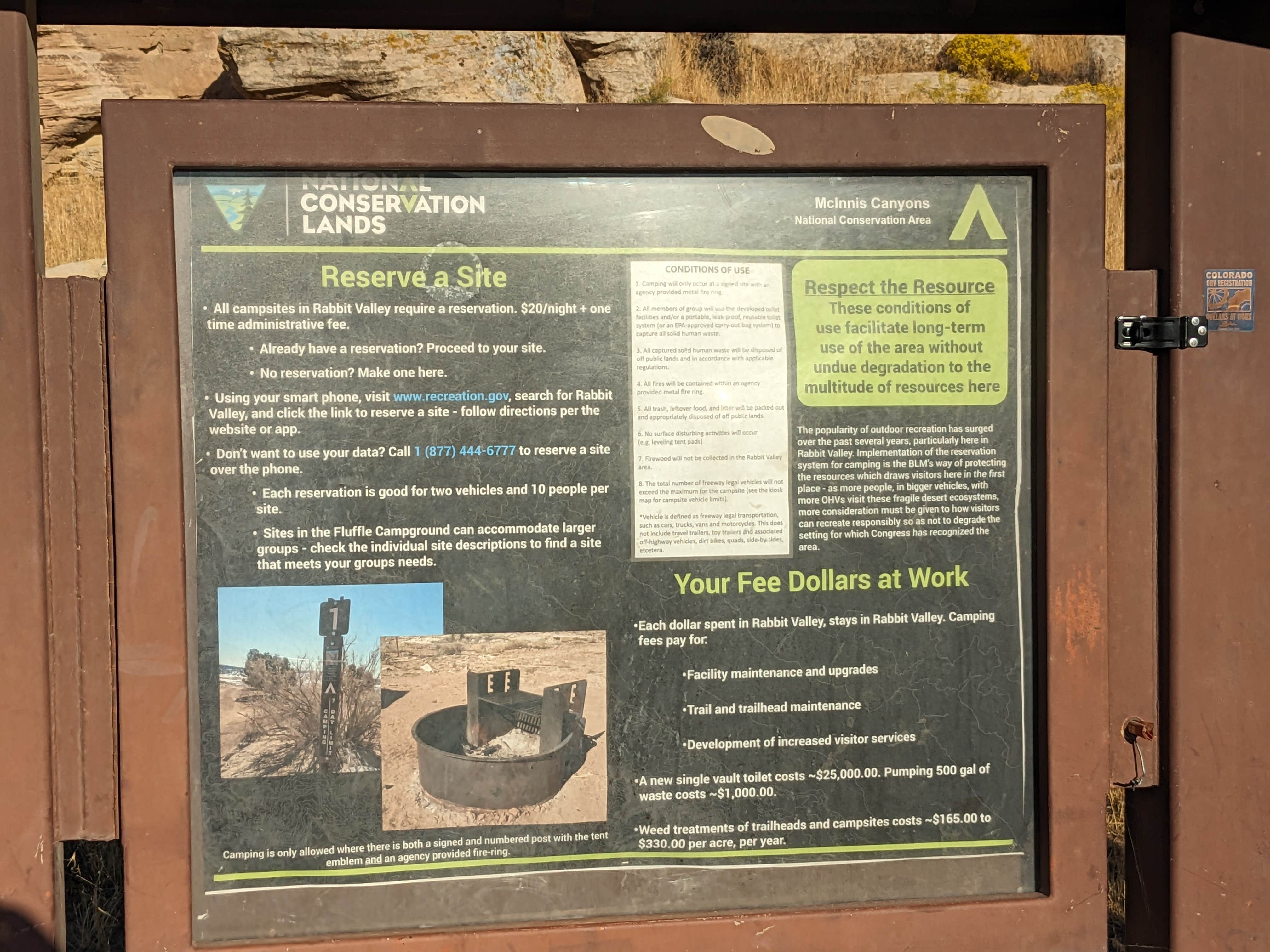 Camper-submitted photo at Fluffle Group Use Campground and Satellite sites near Glade Park, CO