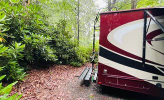 Kevin A.'s photo of rv camping at Raccoon Holler Campground near Roaring Gap, NC