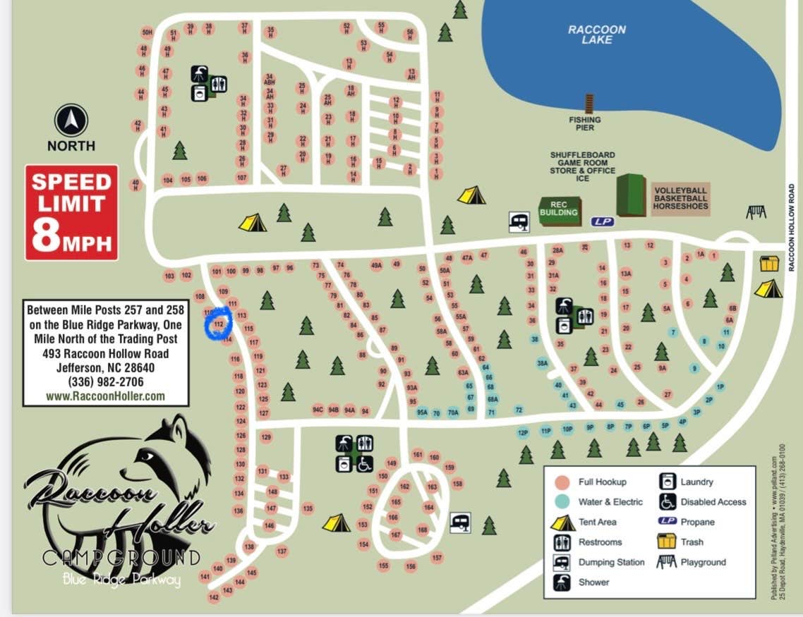 Kevin A.'s photo of camping with pets at Raccoon Holler Campground near West Jefferson, NC