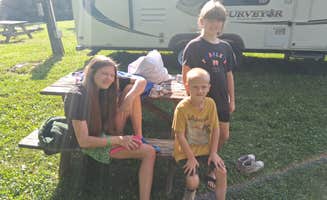 Cora P.'s photo of rv camping at Raccoon Ridge Campground — Brown County State Park near Monroe Lake