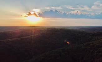 ‘Chelle S.'s photo of a dispersed camping area at Sugar Camp Lookout Tower Dispersed Area near Greenland, AR