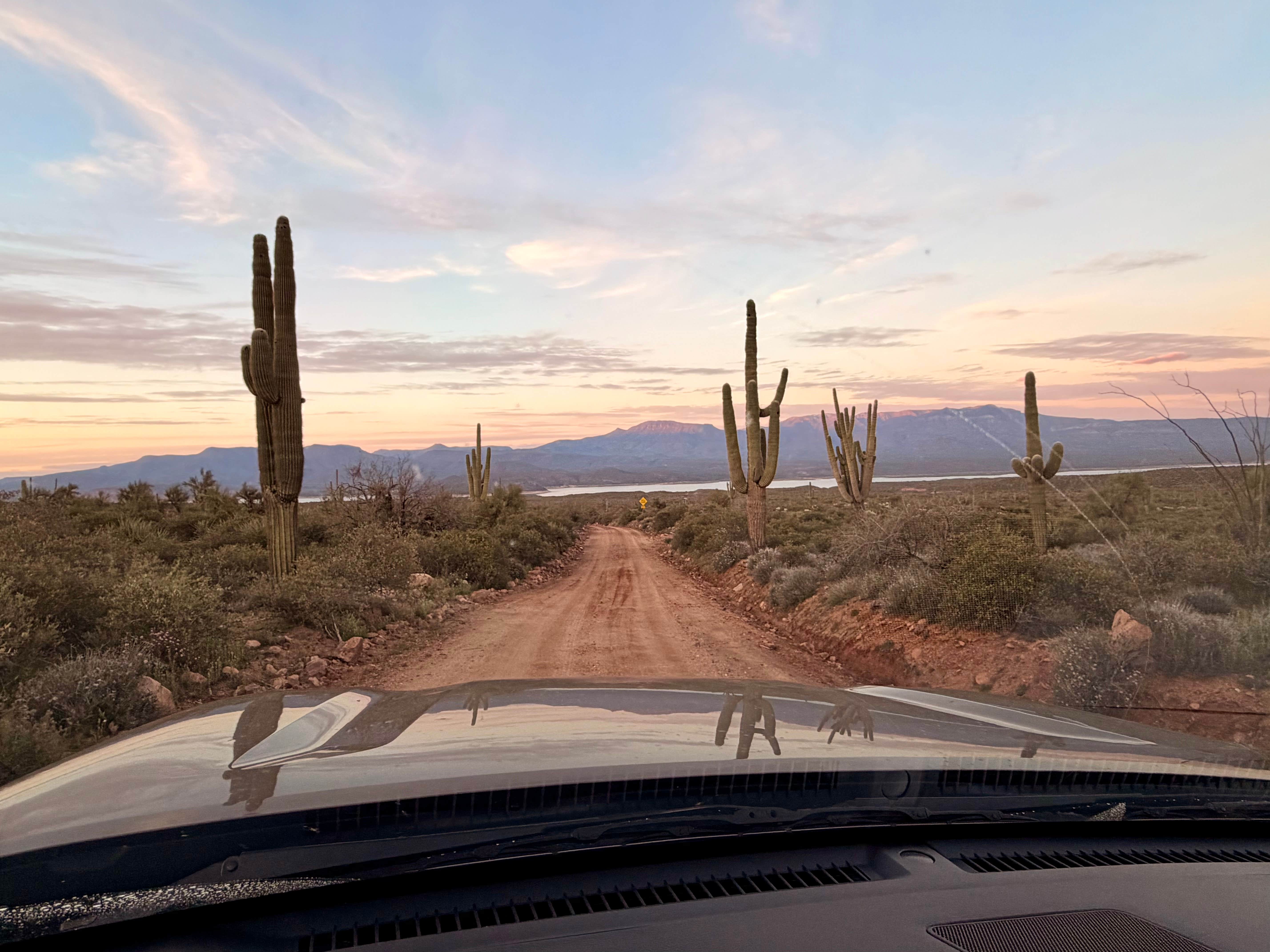 Fa B.'s photo of a dispersed camping area at Ragged Top Rd Dispersed near Cortaro, AZ