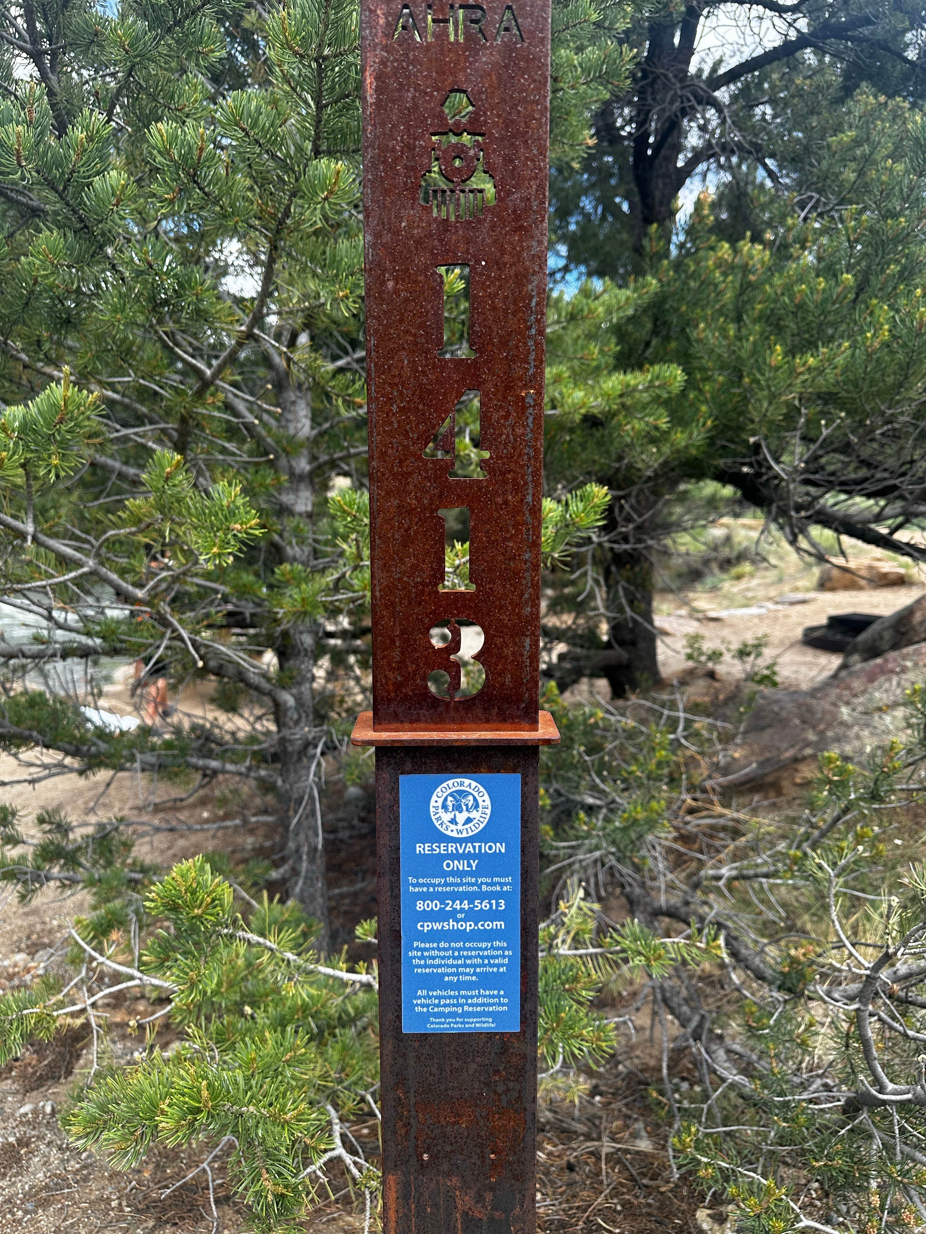 Camper-submitted photo at Railroad Bridge near Nathrop, CO