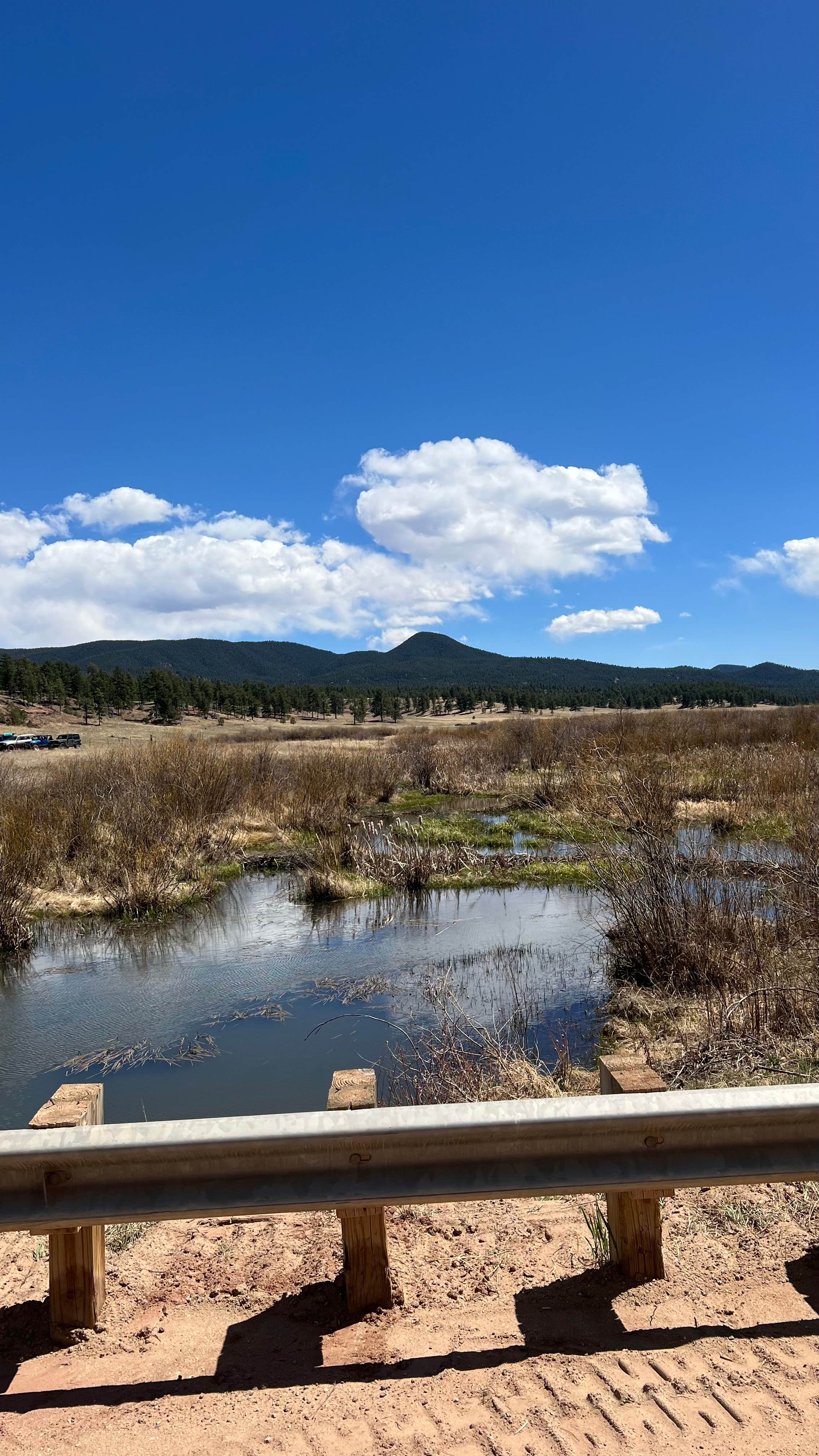 johny R.'s photo of a dispersed camping area at Rainbow Falls - Dispersed Camping near Green Mountain Falls, CO