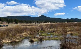johny R.'s photo of a dispersed camping area at Rainbow Falls - Dispersed Camping near Deckers, CO