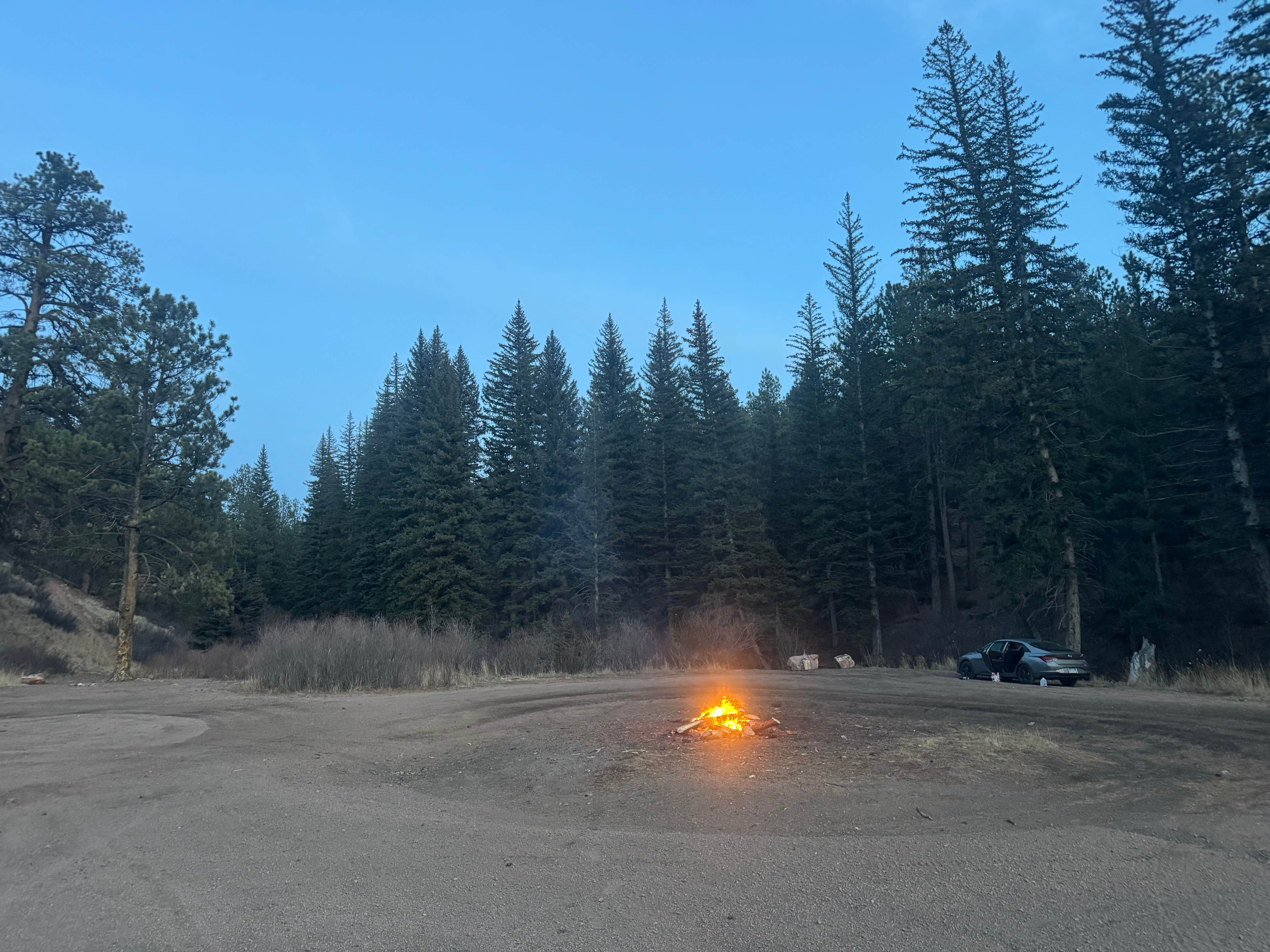Camper-submitted photo at Rainbow Falls - Dispersed Camping near Watkins, CO