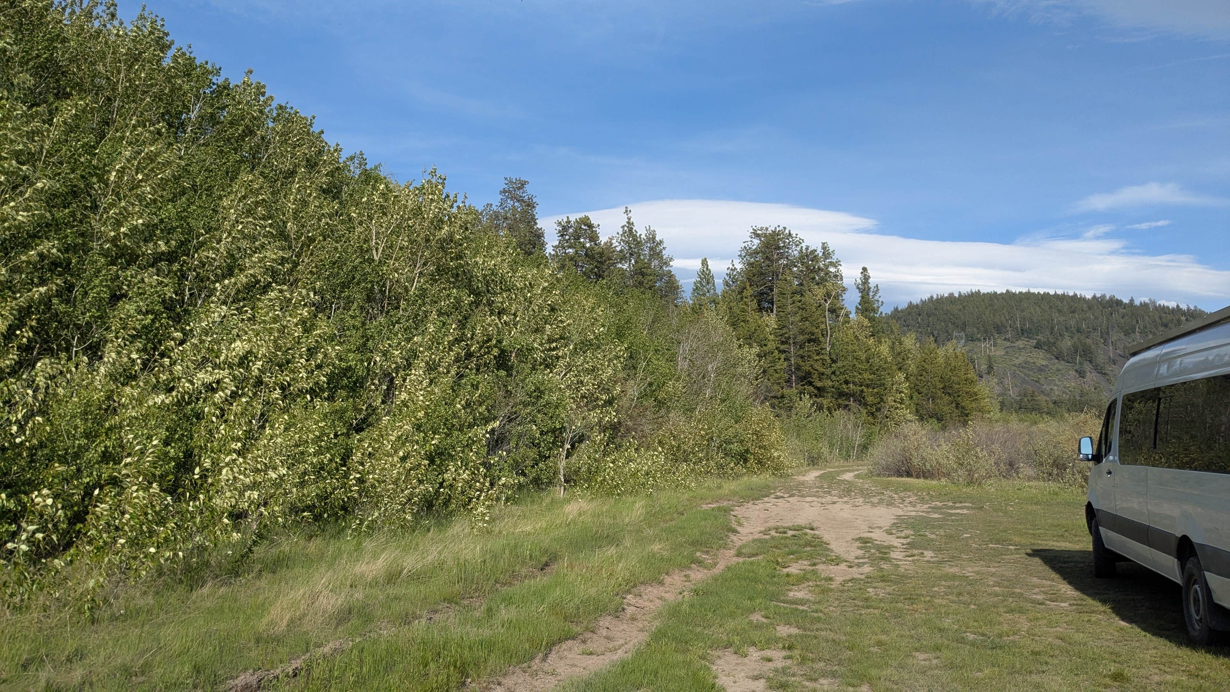 Camper submitted image from rainbow lake Montana State campground - 1