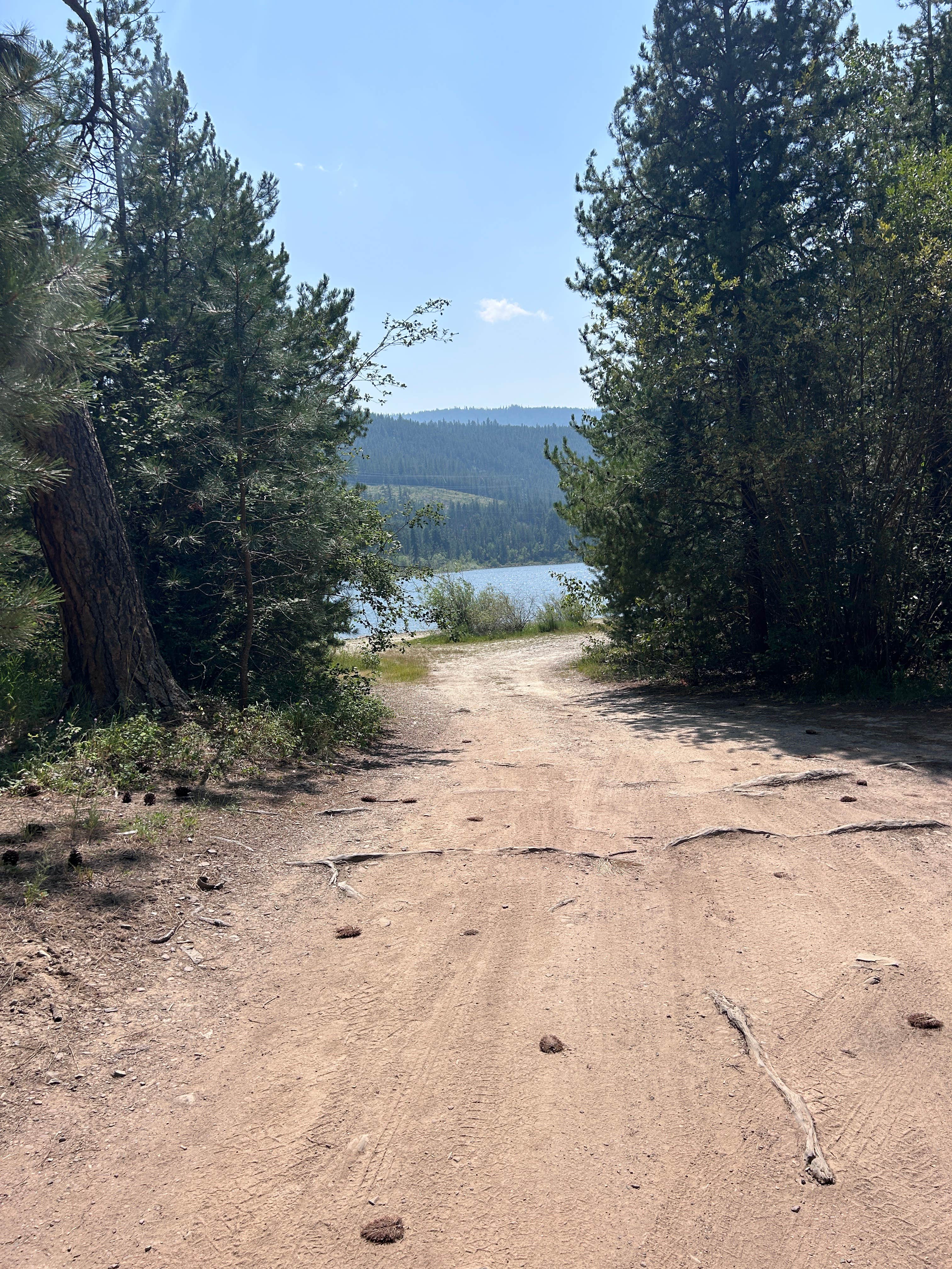 Camper-submitted photo at rainbow lake State Park campground near Polson, MT