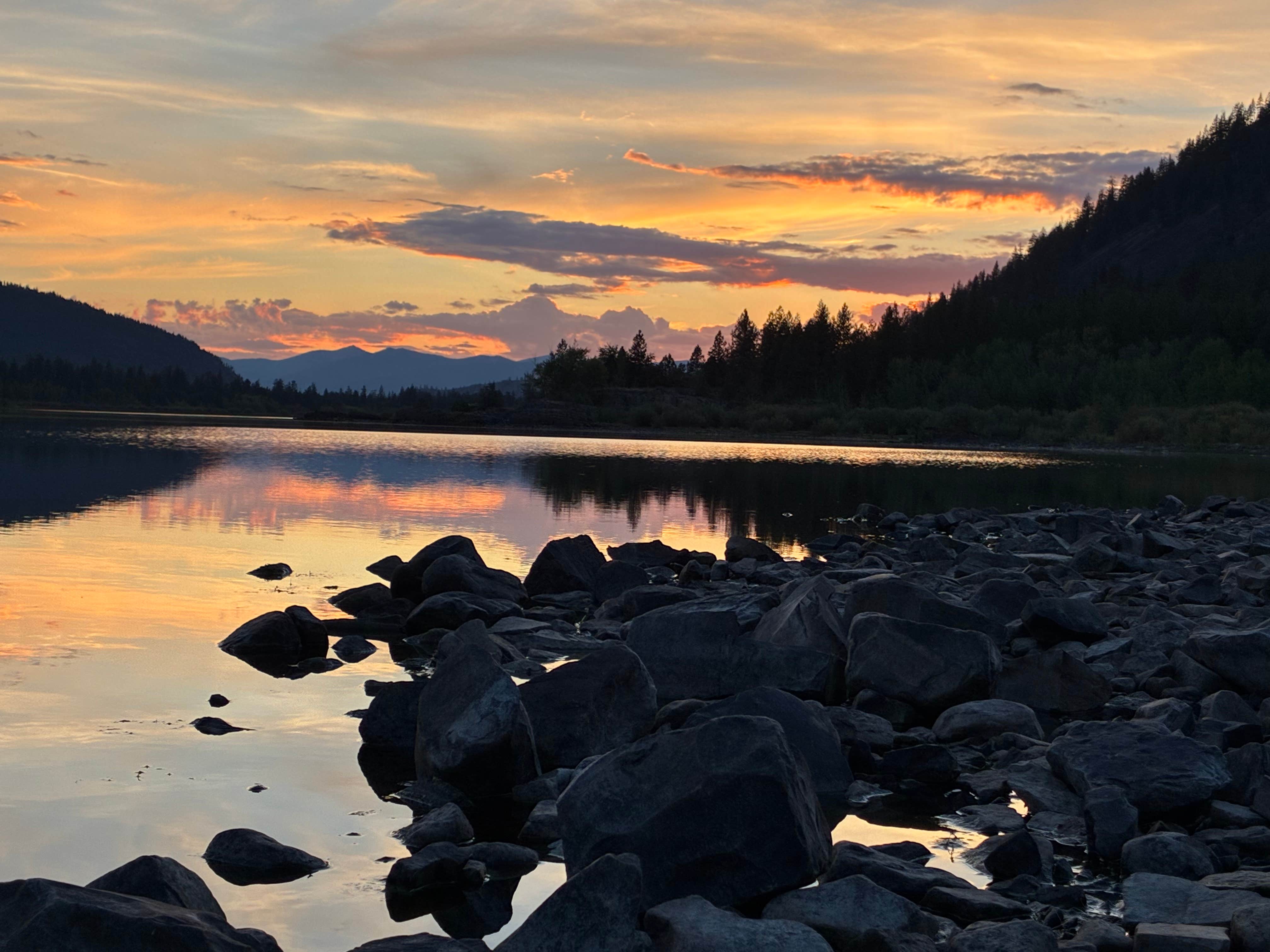 Camping near Polson-Flathead Lake KOA: rainbow lake State Park campground, Hot Springs, Montana