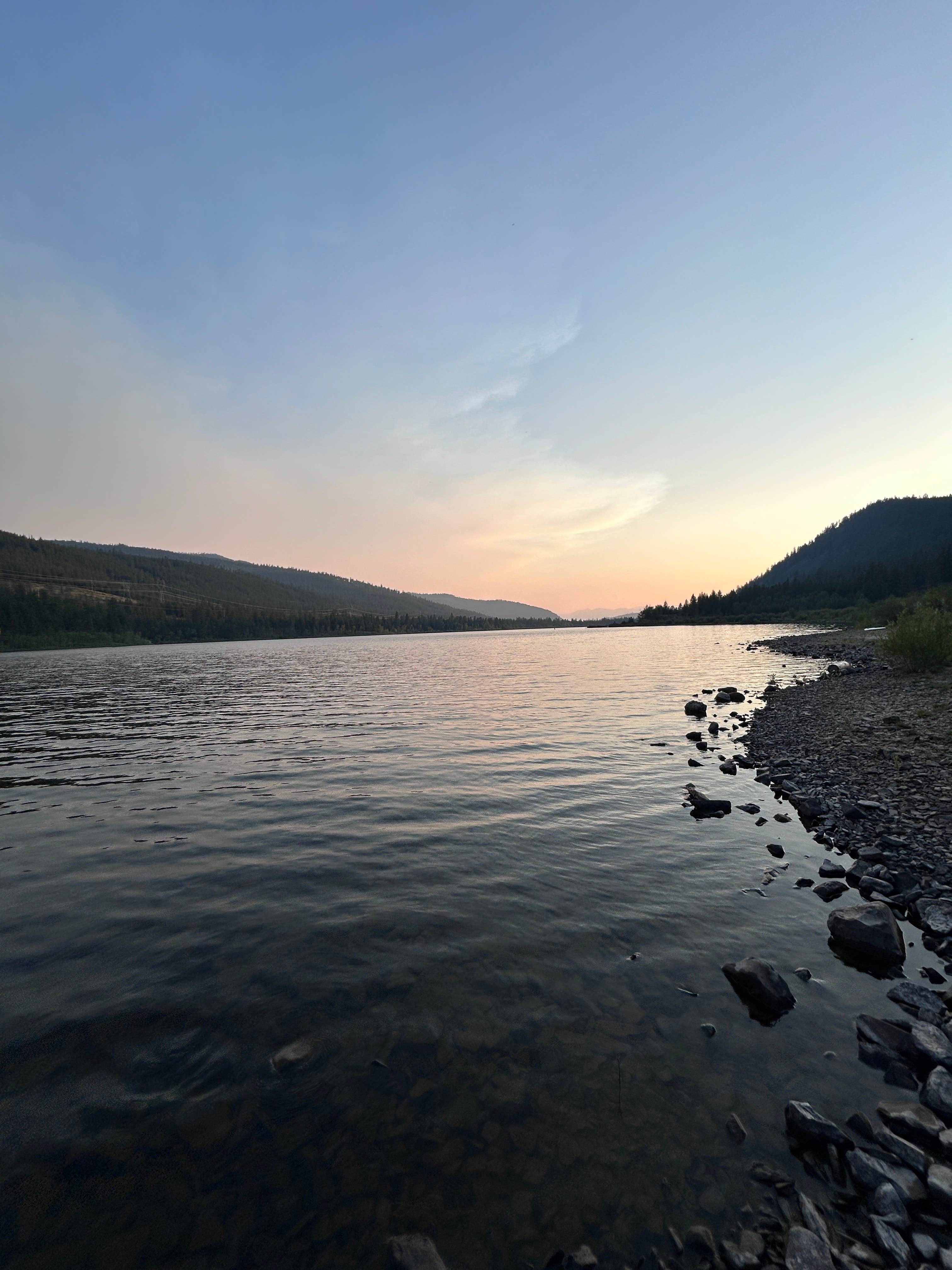 Camper-submitted photo at rainbow lake State Park campground near Polson, MT