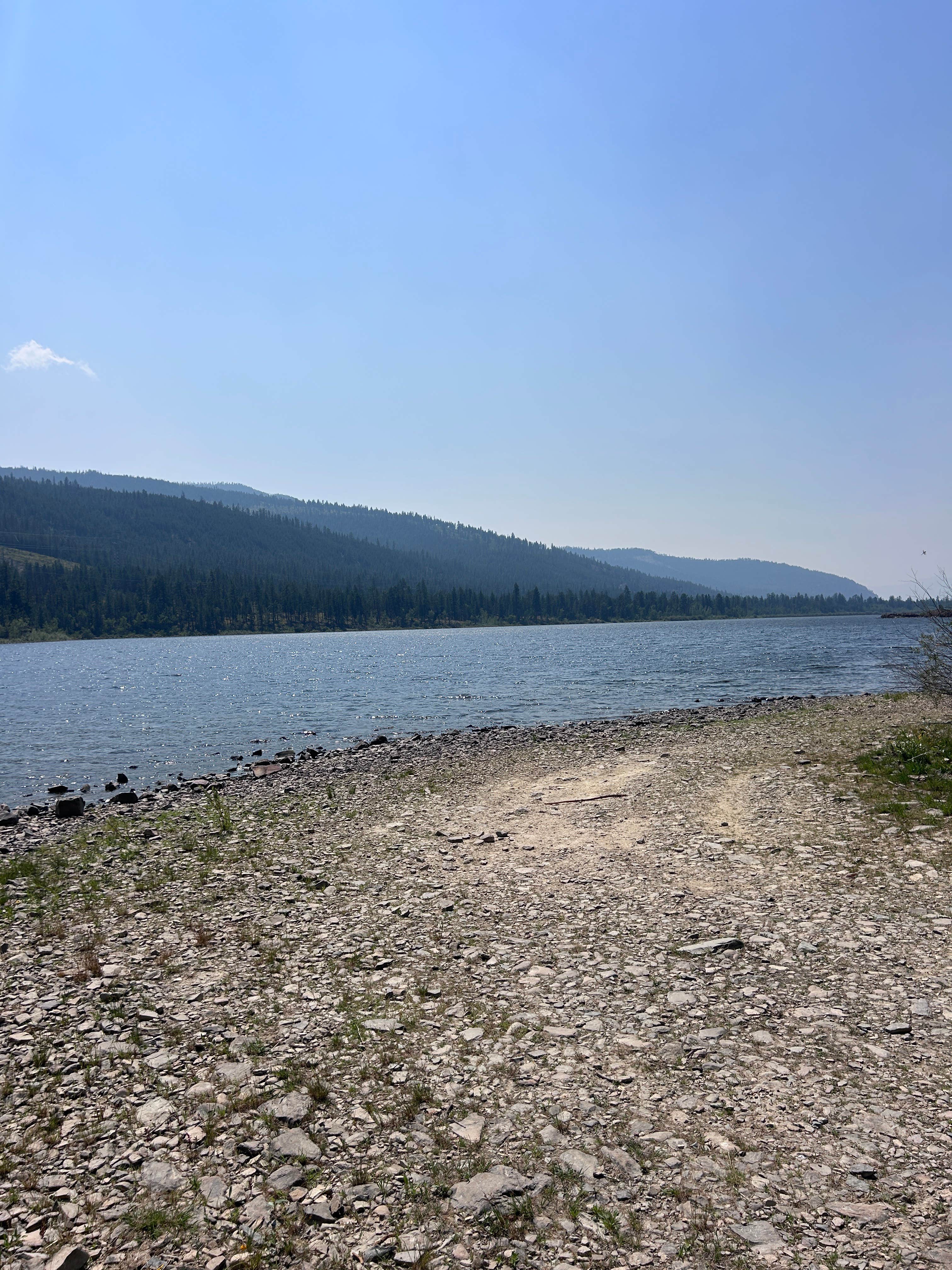 Camper-submitted photo at rainbow lake State Park campground near Polson, MT