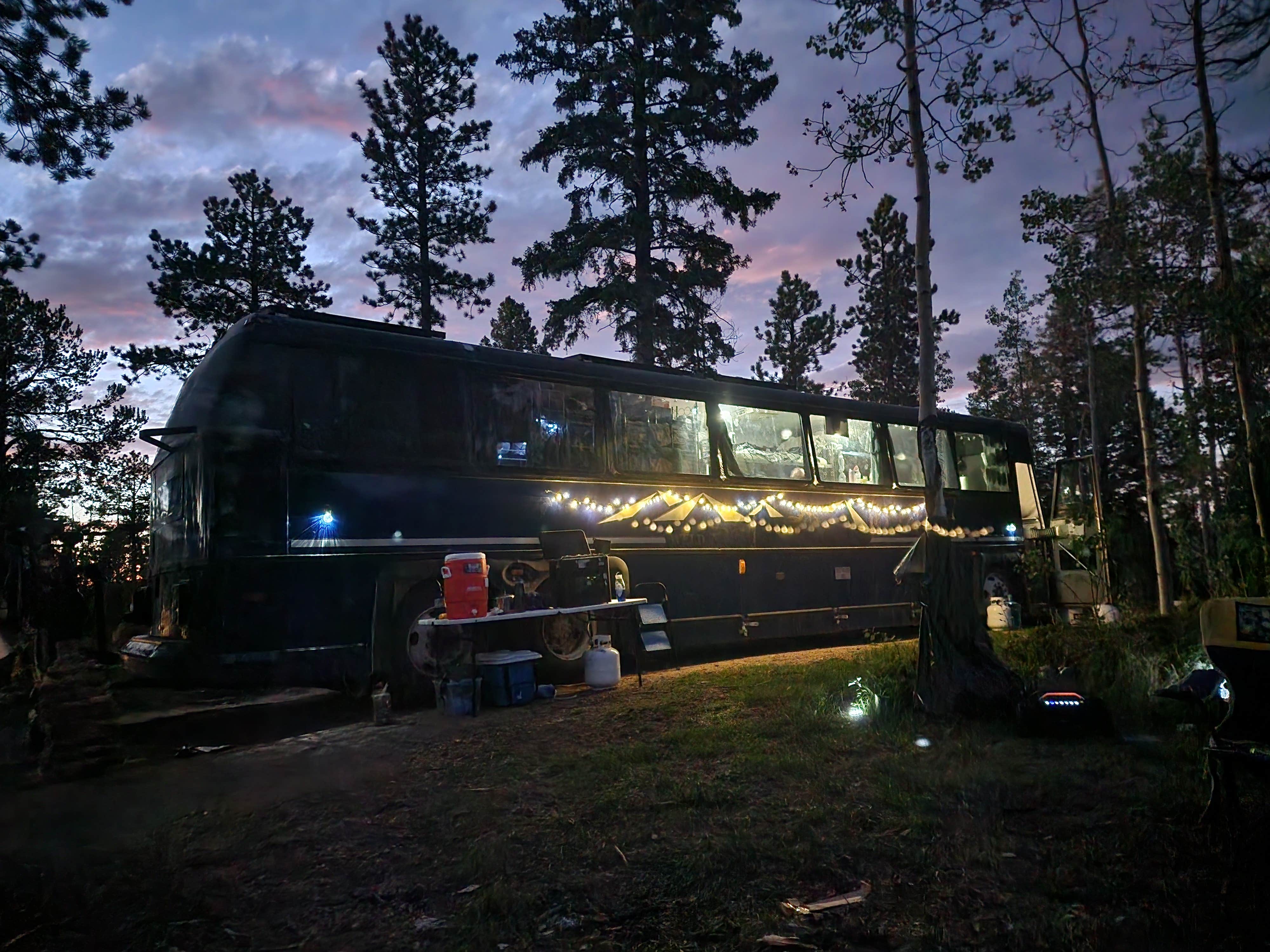 Camping near Pikes Valley Ranch: Rampart Road, Woodland Park, Colorado
