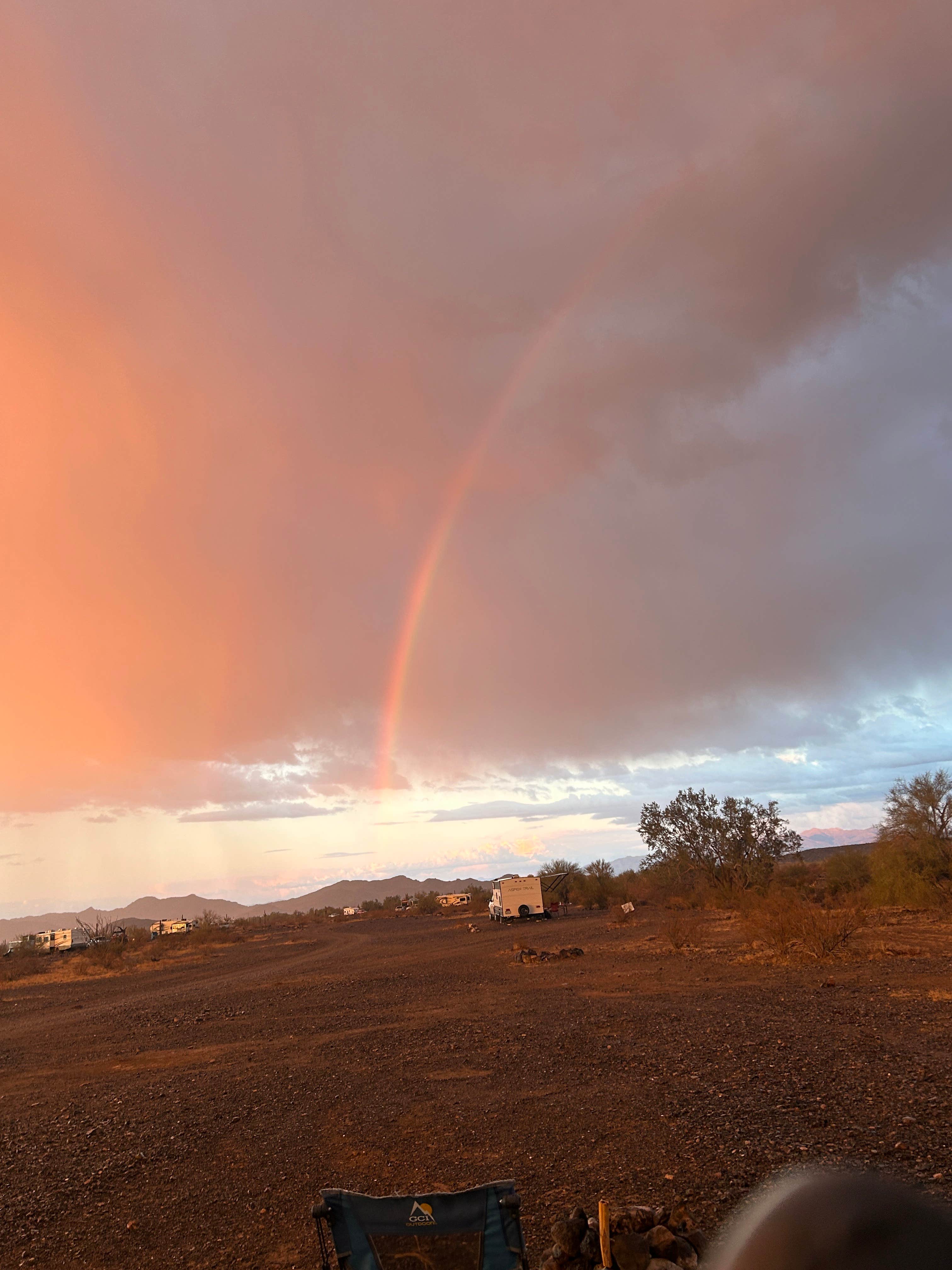 ken's photo of a dispersed camping area at Ramsey Mine Rd BLM / Dispersed Camping near Salome, AZ