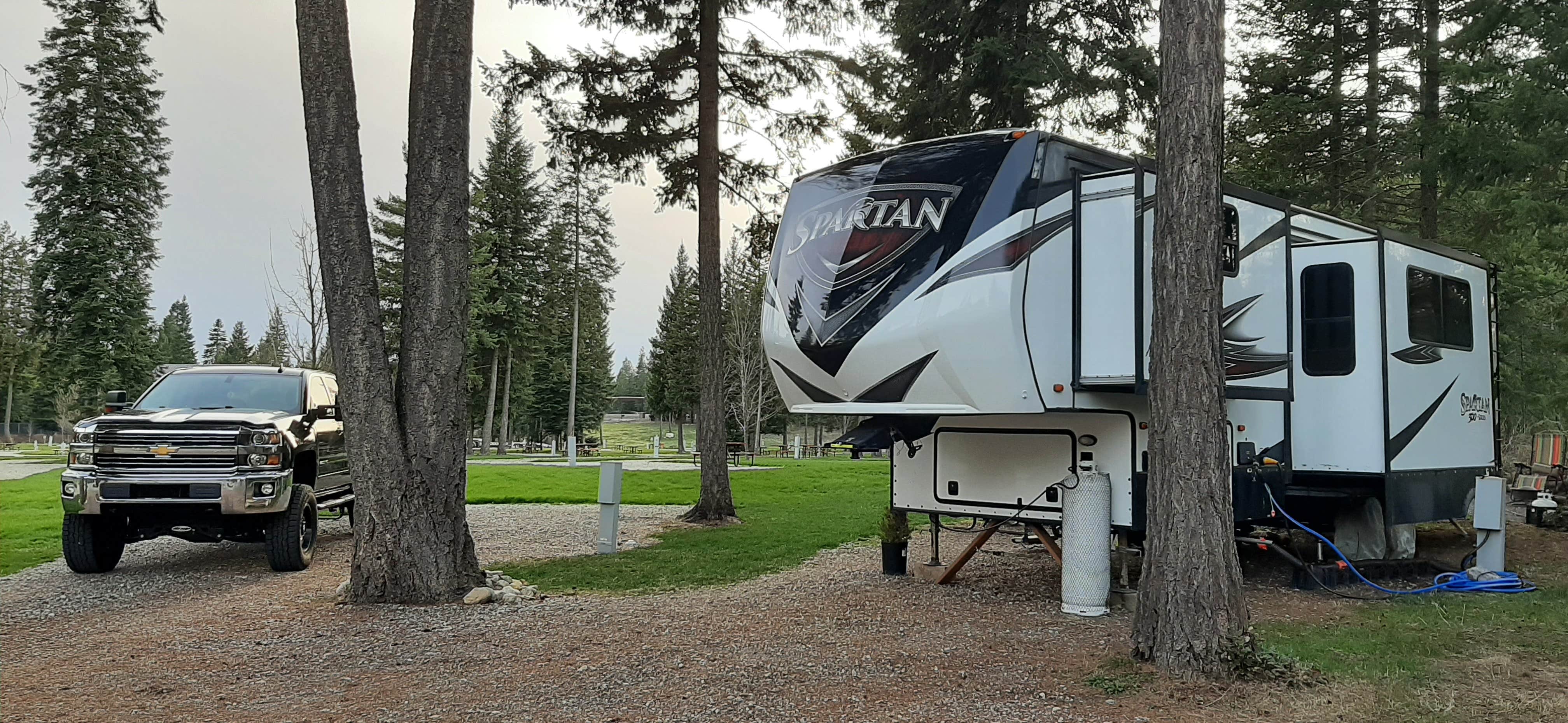 Marisa S.'s photo of rv camping at Ravenwood RV Resort near Harrison, ID