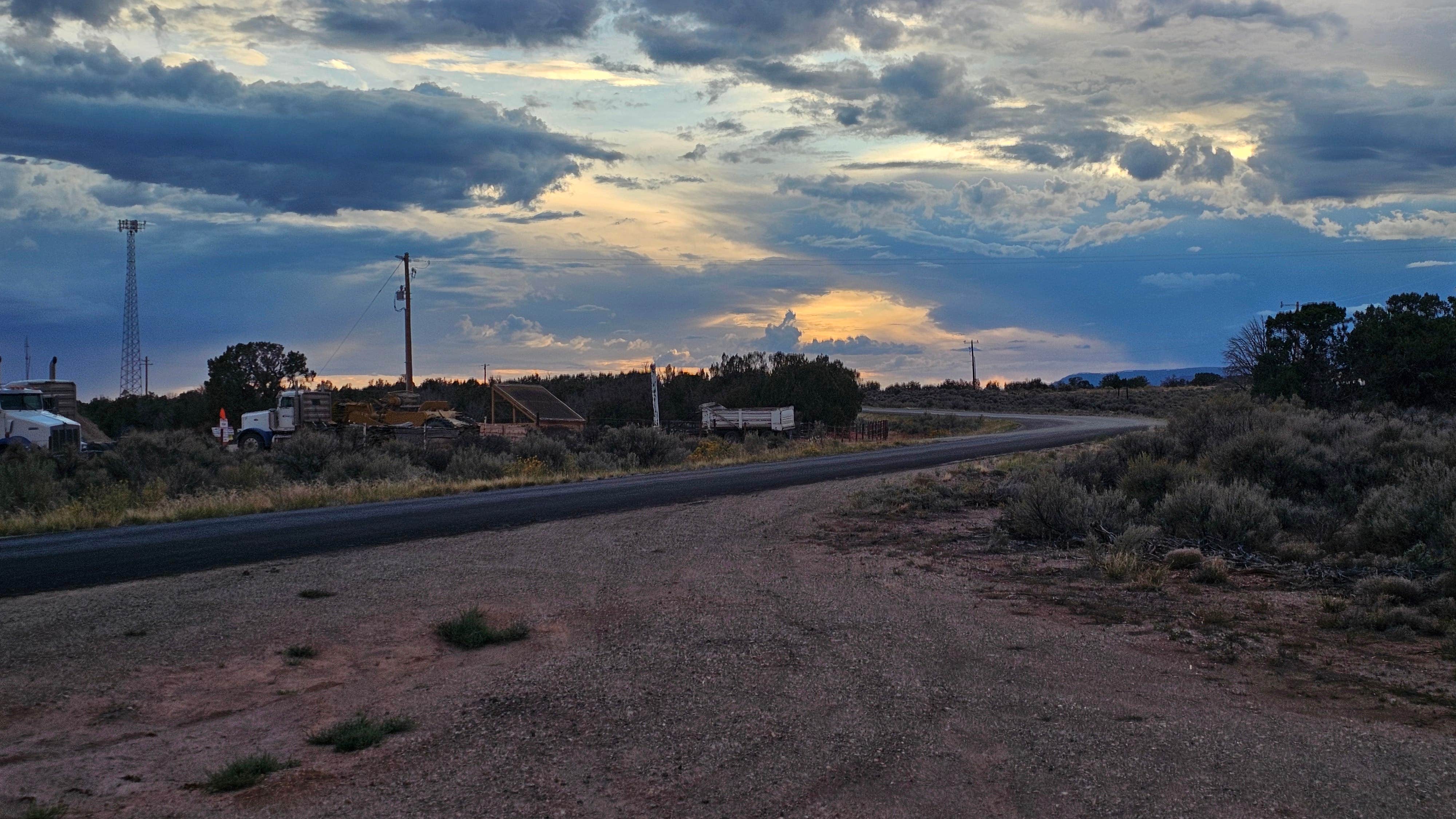 johny R.'s photo of a dispersed camping area at Recapture Reservoir Dispersed PullOff - Blanding Utah near Blanding, UT