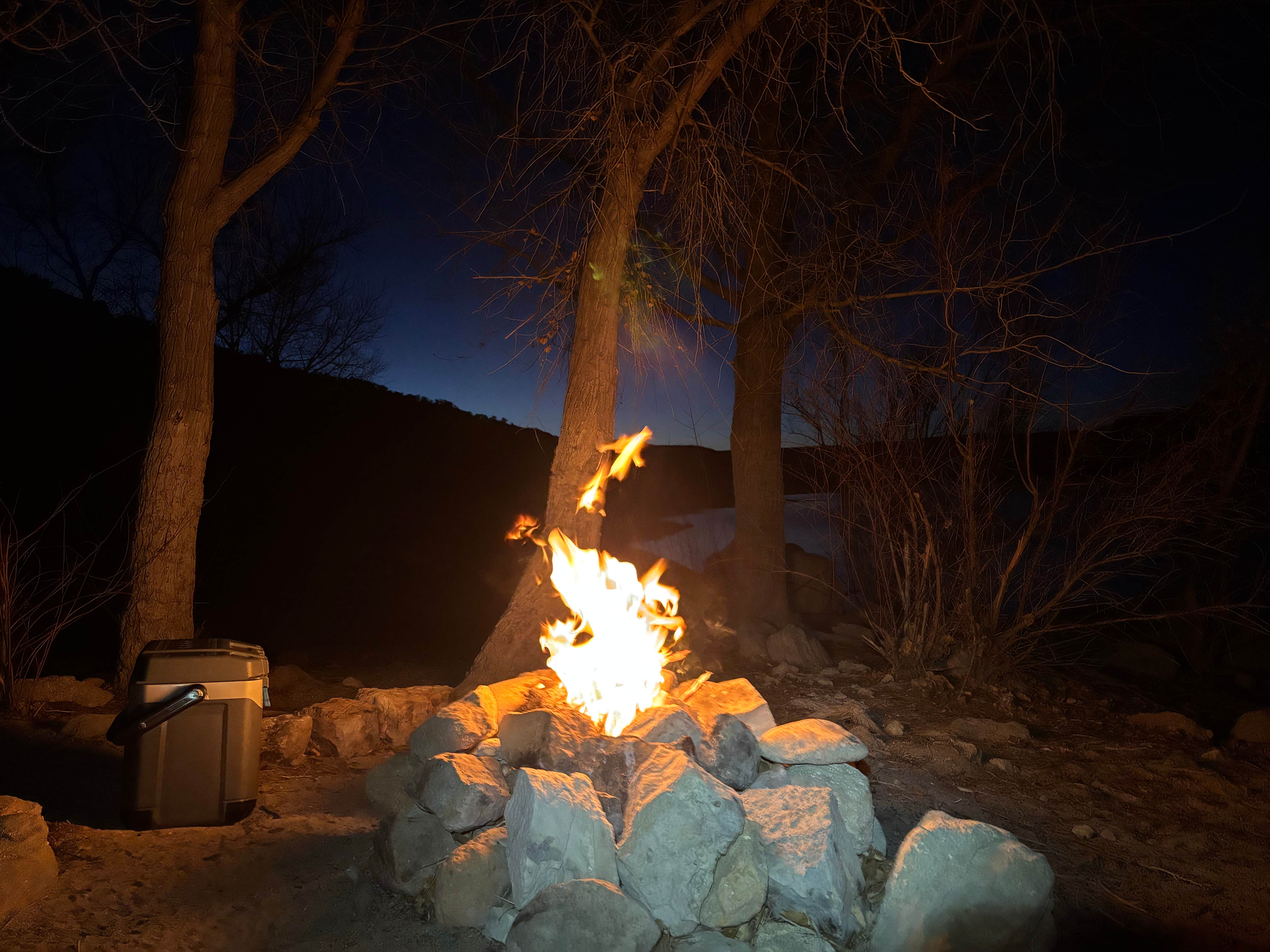 Camper-submitted photo at Recapture Reservoir near Blanding, UT