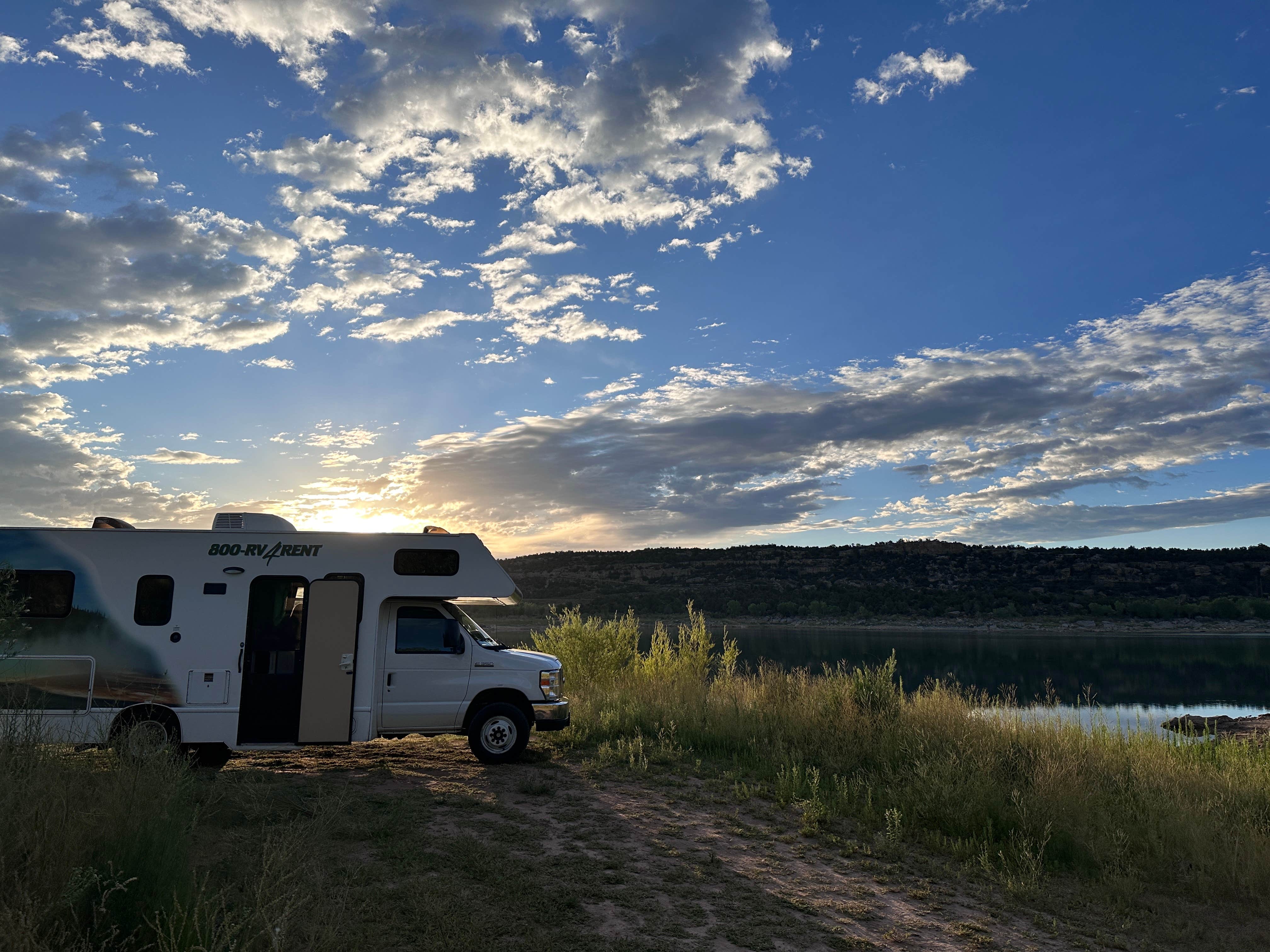Camper-submitted photo at Recapture Reservoir near Blanding, UT