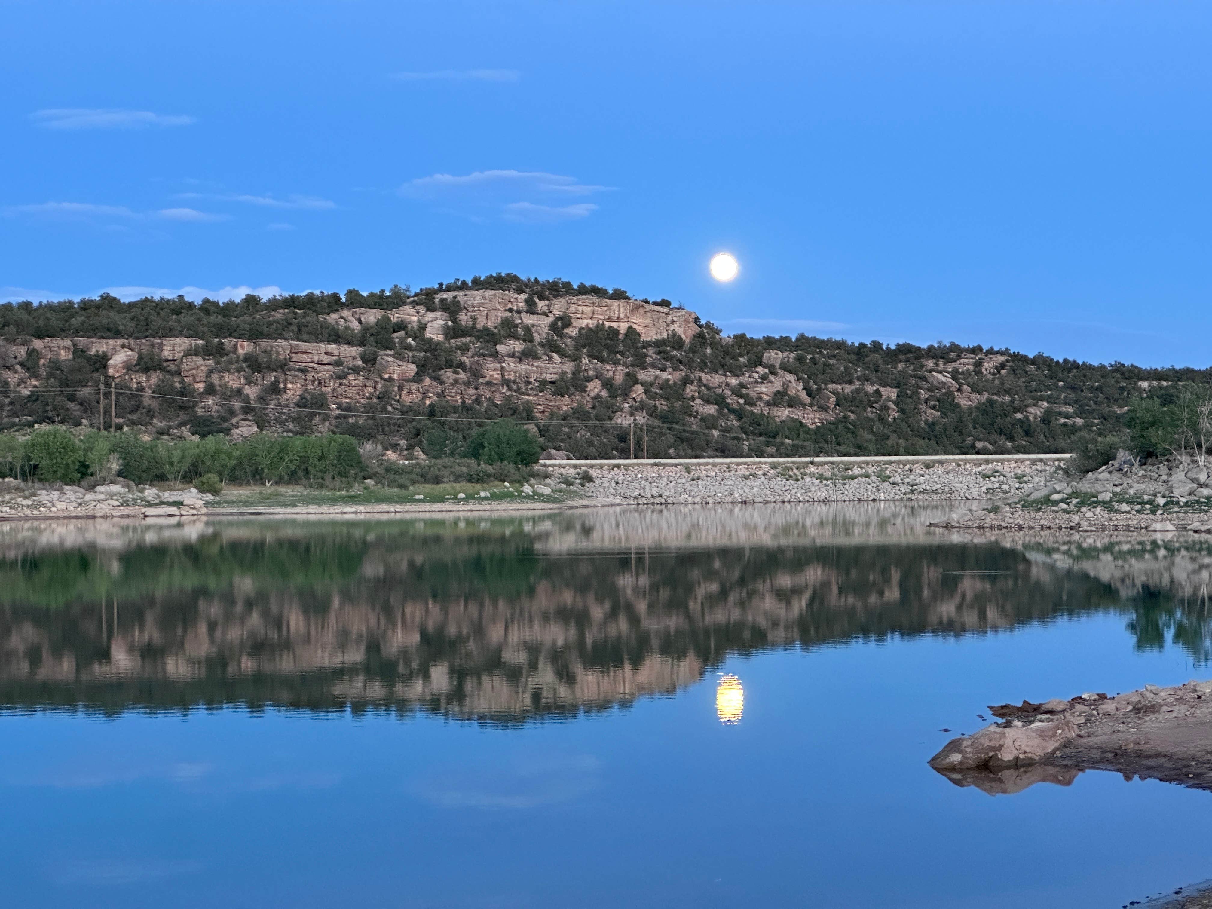 Camper-submitted photo at Recapture Reservoir near Blanding, UT