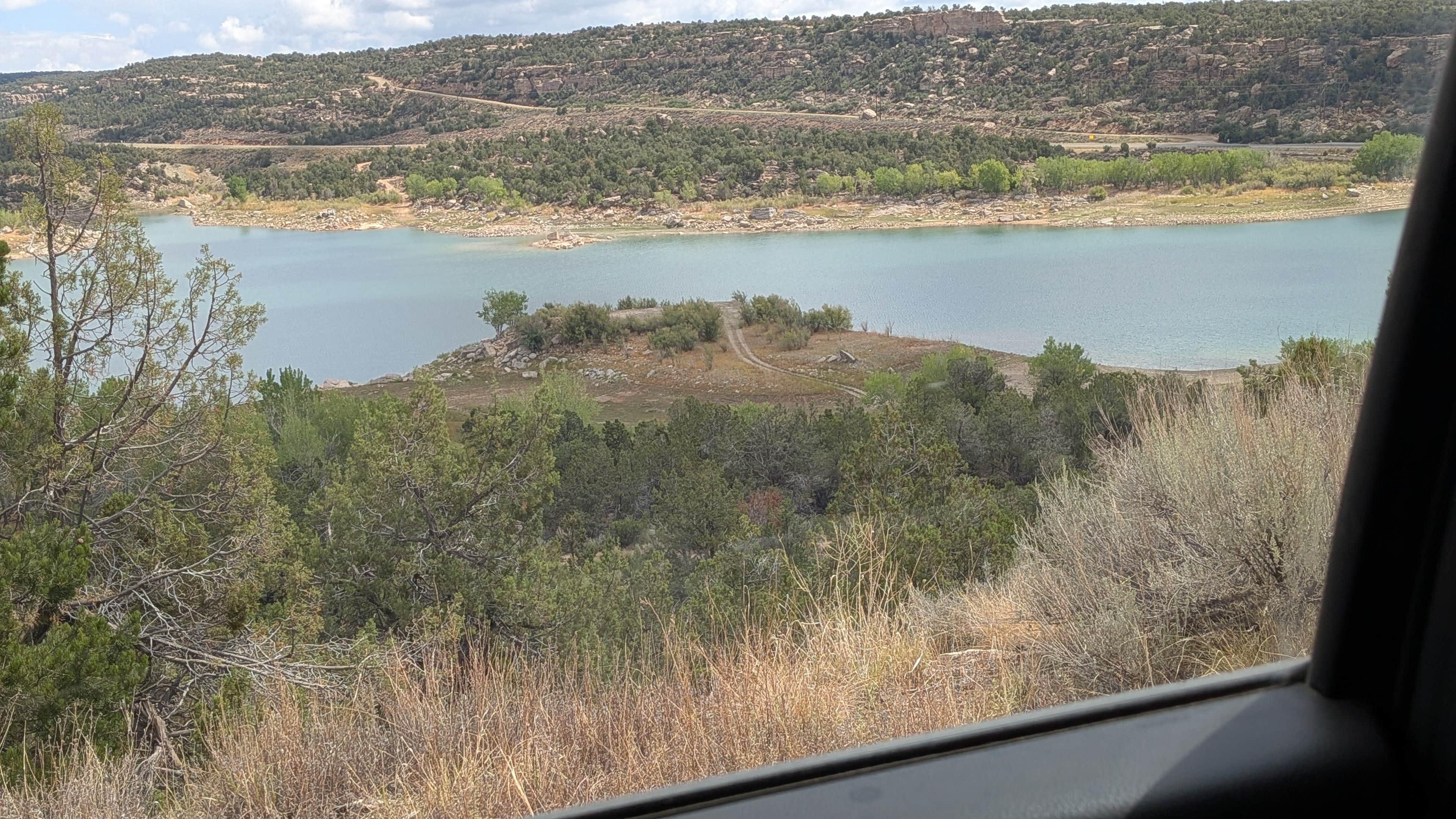 Greg L.'s photo of a dispersed camping area at Recapture Reservoir near Blanding, UT