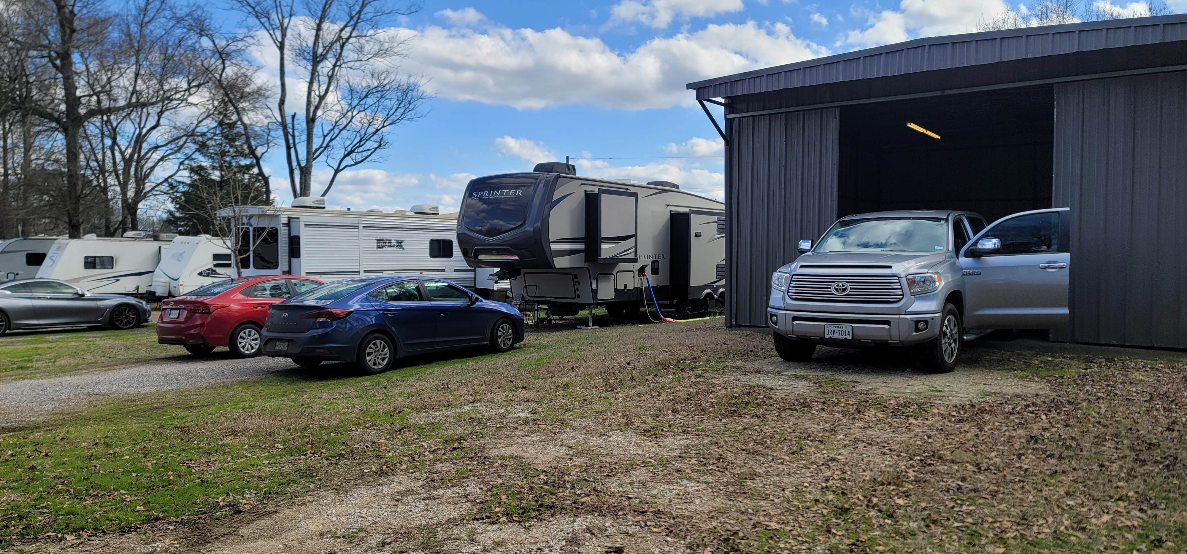 Heath M.'s photo of rv camping at Red Barn RV Park near Zavalla, TX