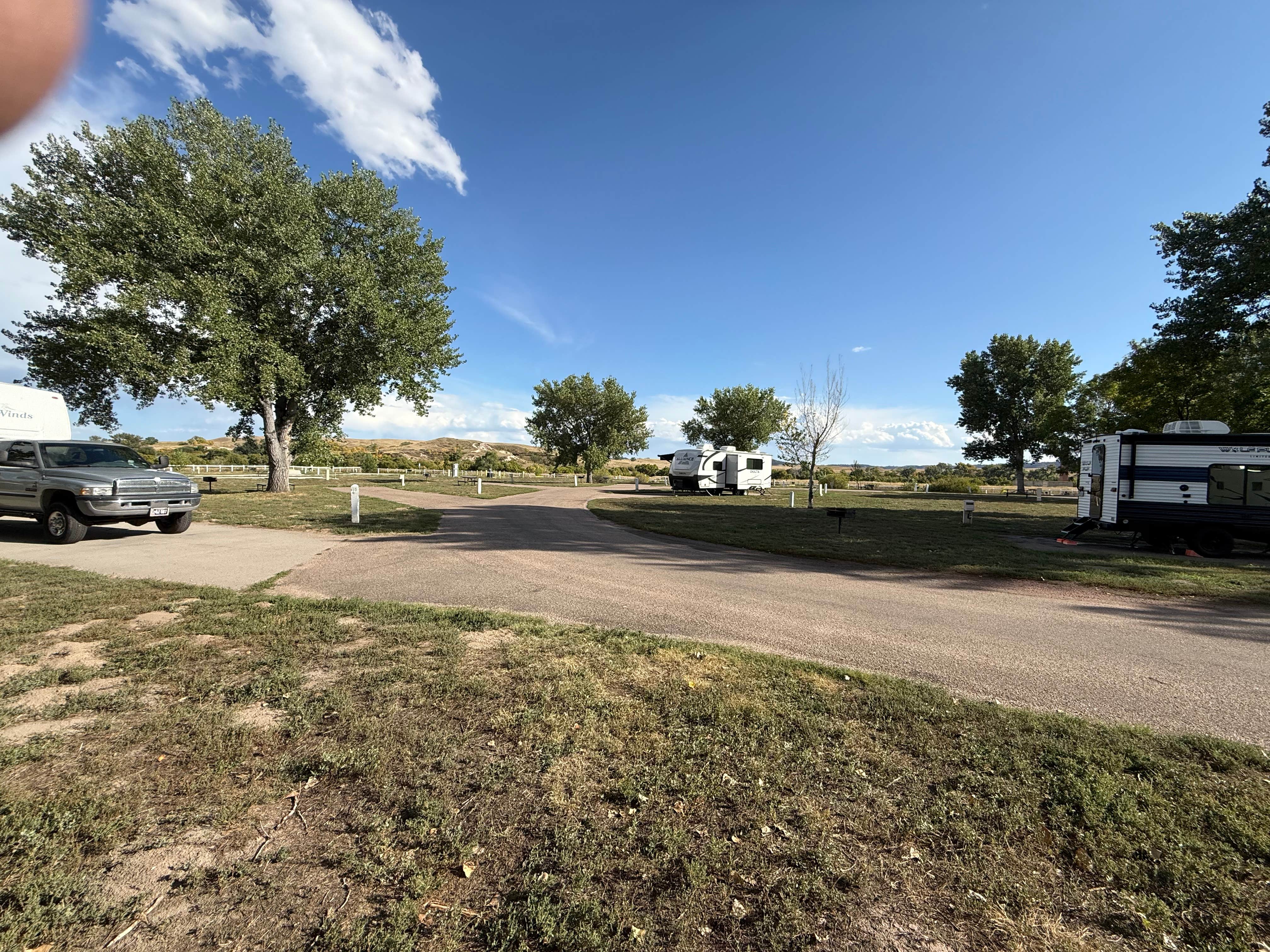 Tom D.'s photo of rv camping at Red Cloud Campground — Fort Robinson State Park near Crawford, NE