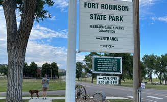 Renee H.'s photo of camping with pets at Red Cloud Campground — Fort Robinson State Park near Alliance, NE