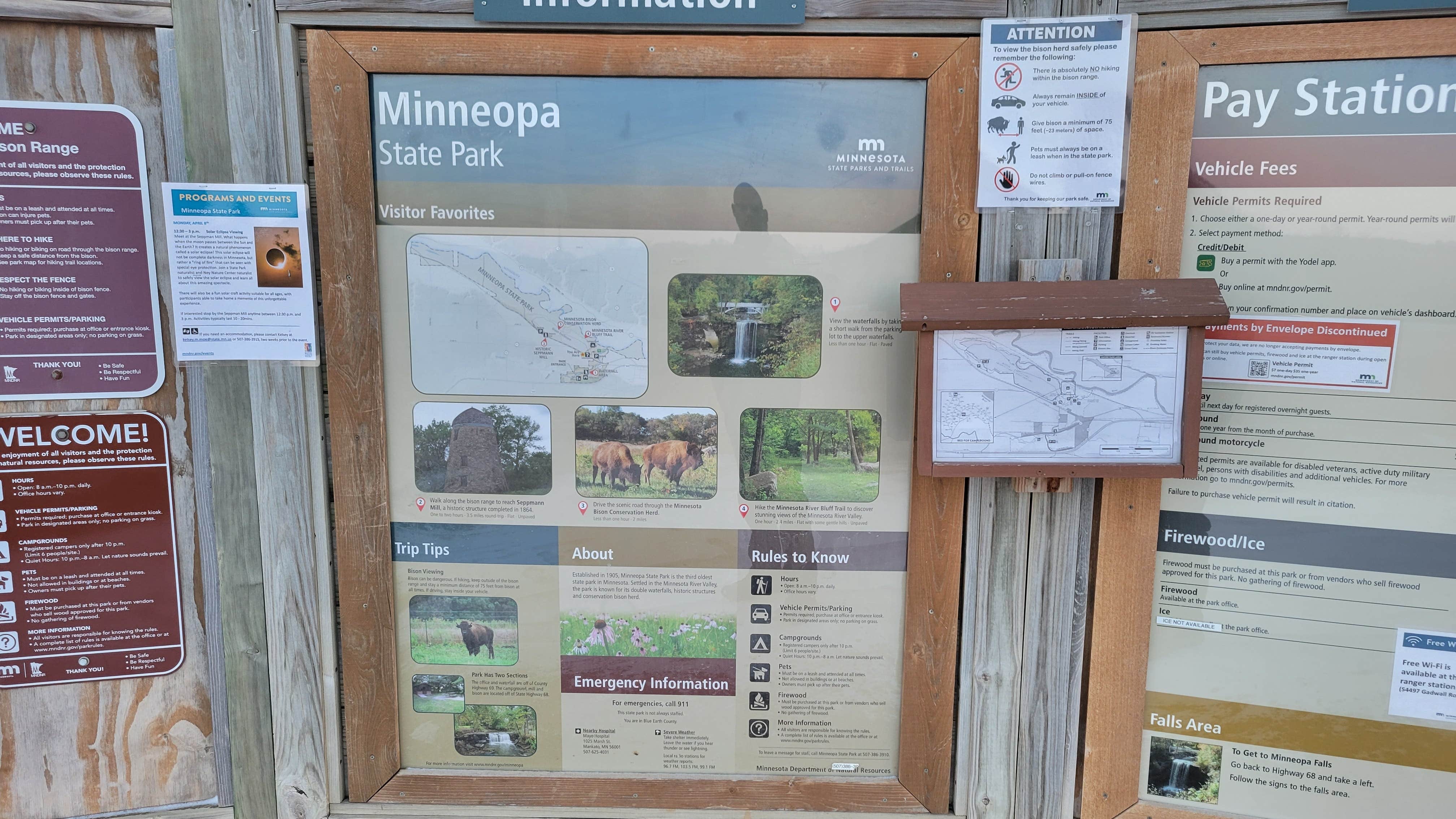 Skip H.'s photo of camping with pets at Red Fox Campground — Minneopa State Park near Henderson, MN