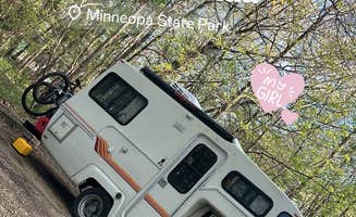 Shane T.'s photo of rv camping at Red Fox Campground — Minneopa State Park near Waterville, MN