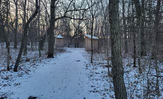 Skip H.'s photo of a cabin at Red Fox Campground — Minneopa State Park near North Mankato, MN