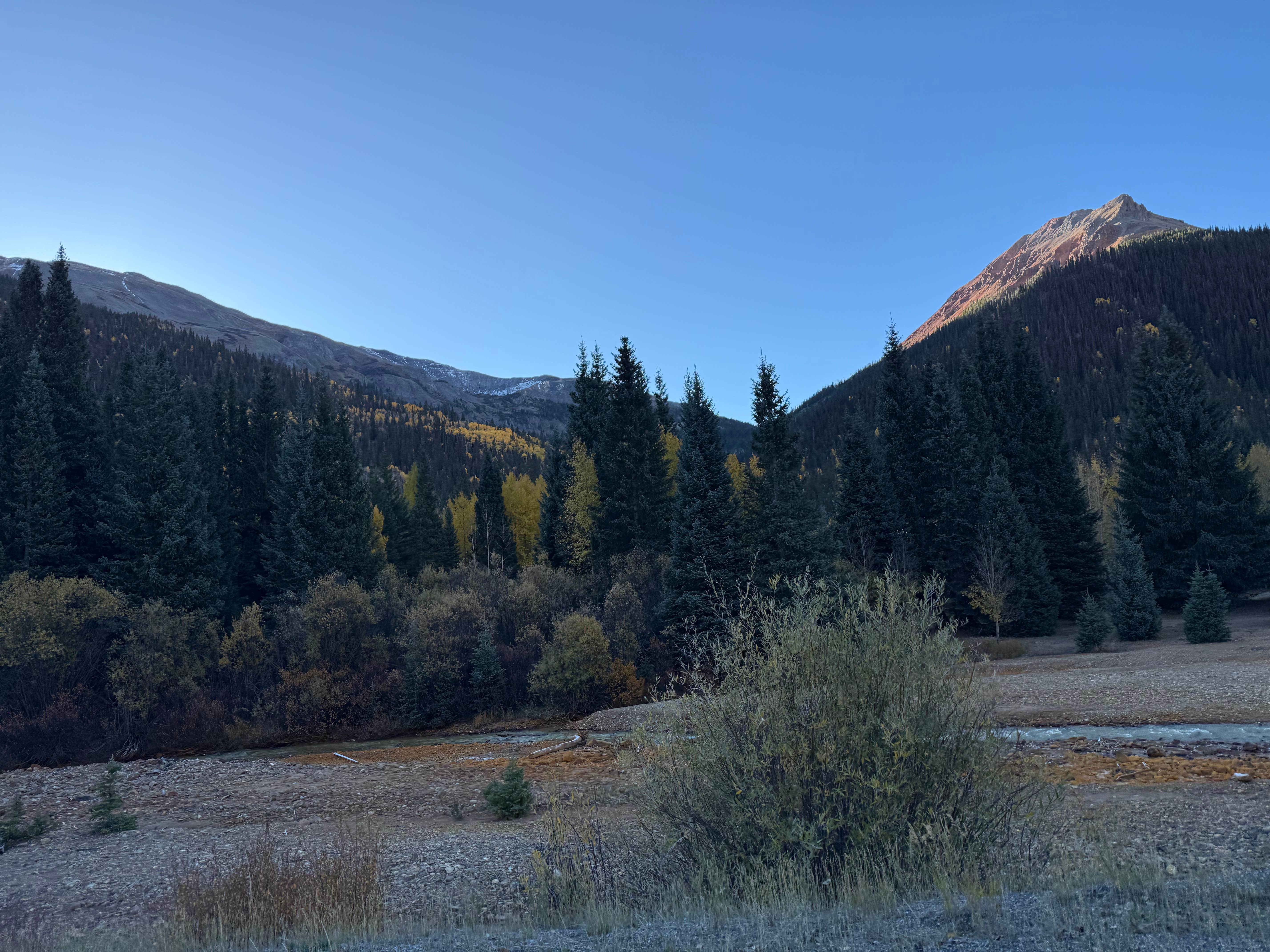 Camper-submitted photo at Red Mountain Creek near Cascade, CO