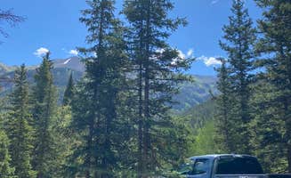 Grace P.'s photo of tent camping at Red Mountain Creek near Grand Mesa, Uncompahgre and Gunnison National Forests