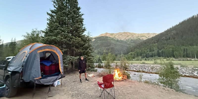Camper submitted image from Red Mountain Creek