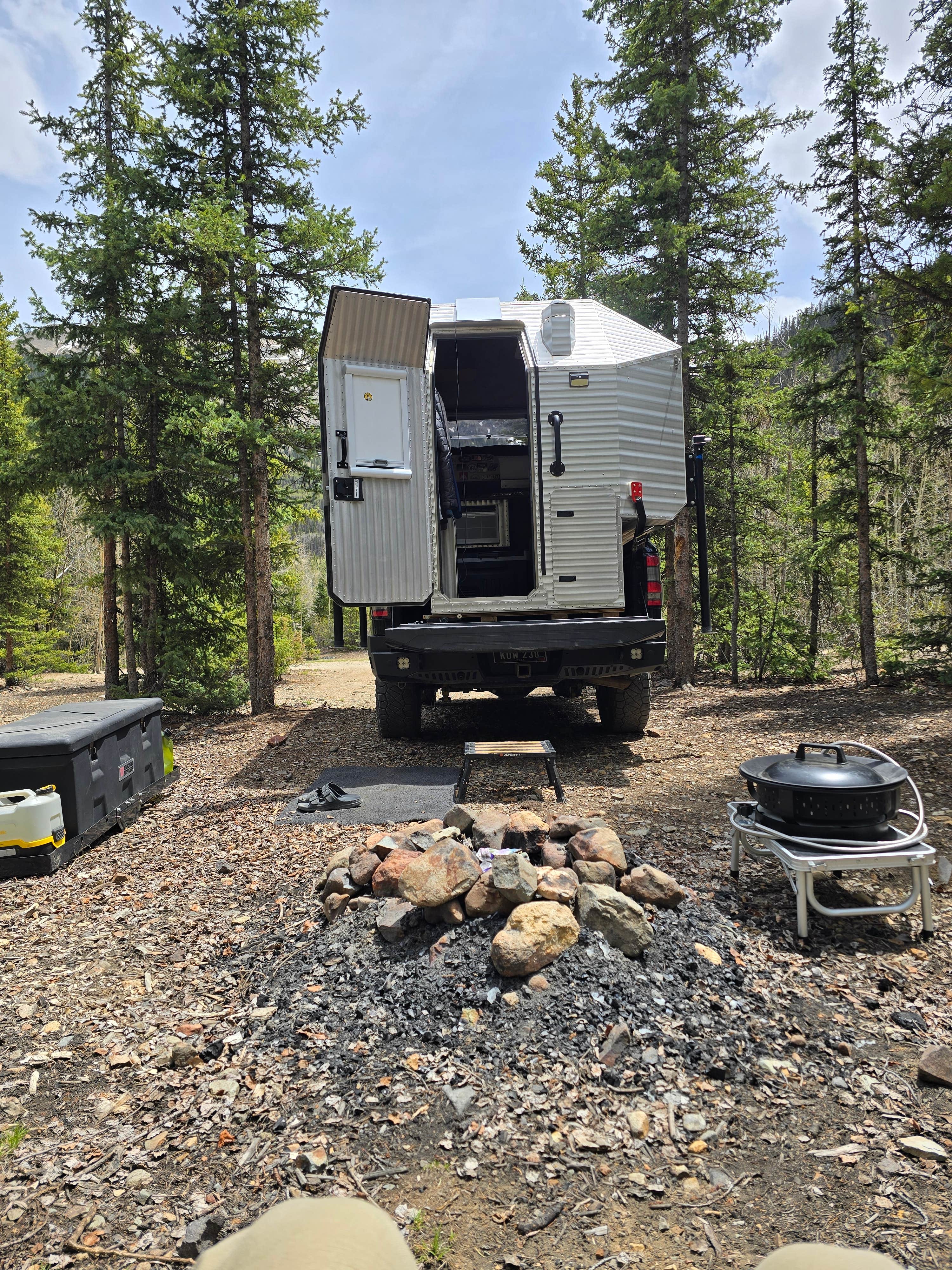 Camper-submitted photo at Red Mountain Creek near Silverton, CO