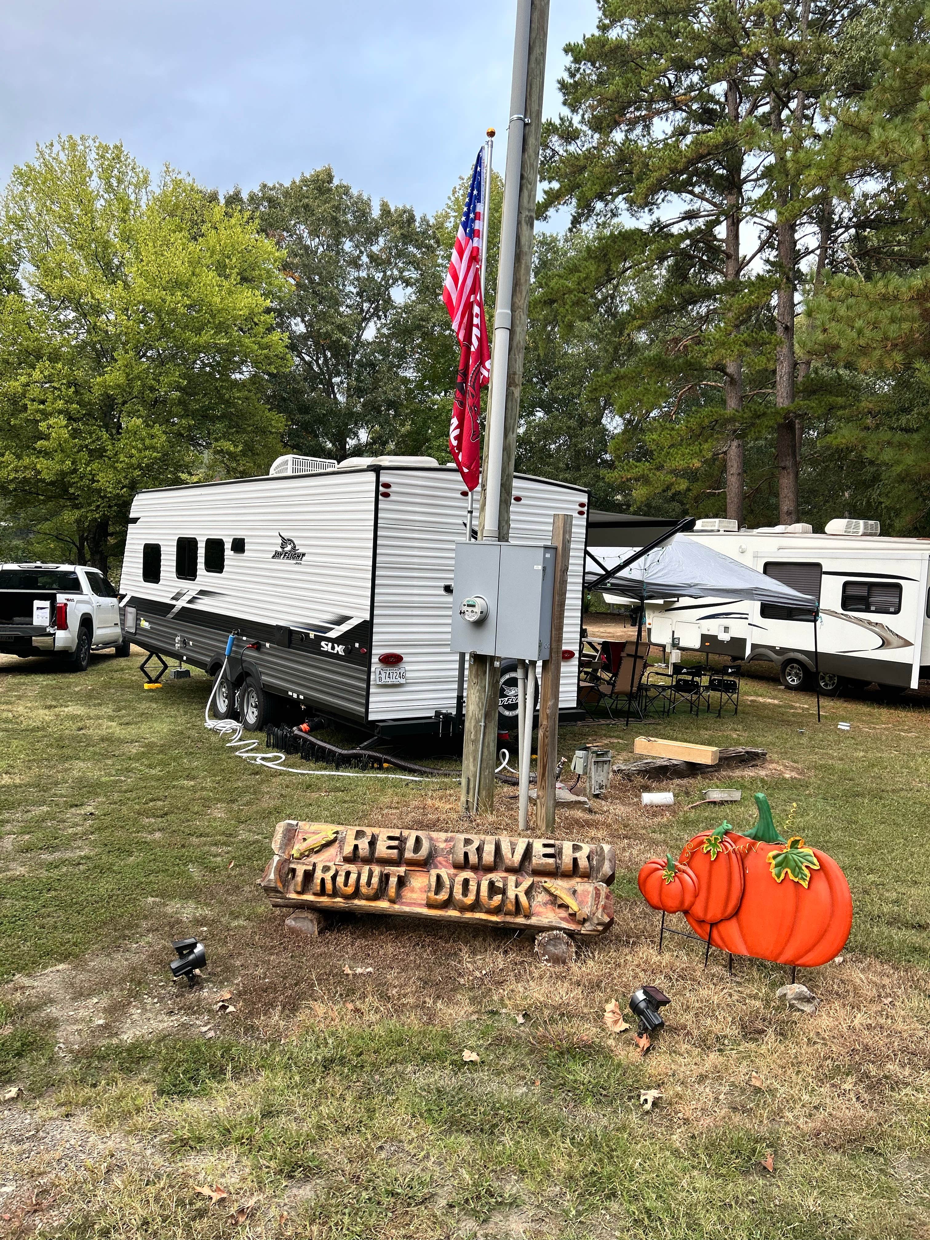 Camper-submitted photo at Red River Trout Dock near Heber Springs, AR