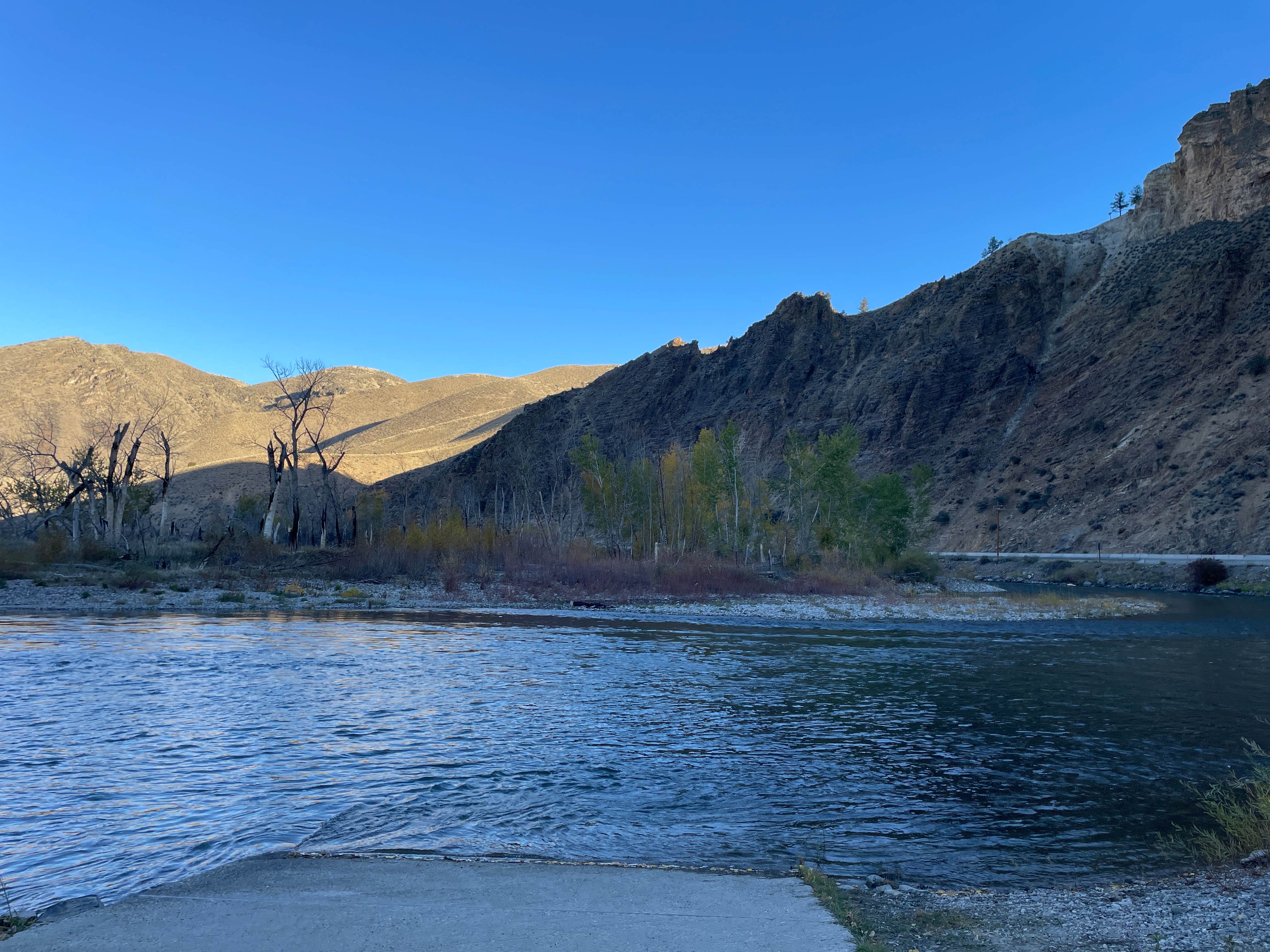 Connie H.'s photo of a dispersed camping area at Red Rock Access near Gibbonsville, ID
