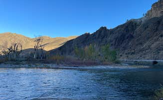Connie H.'s photo of a dispersed camping area at Red Rock Access near Cobalt, ID