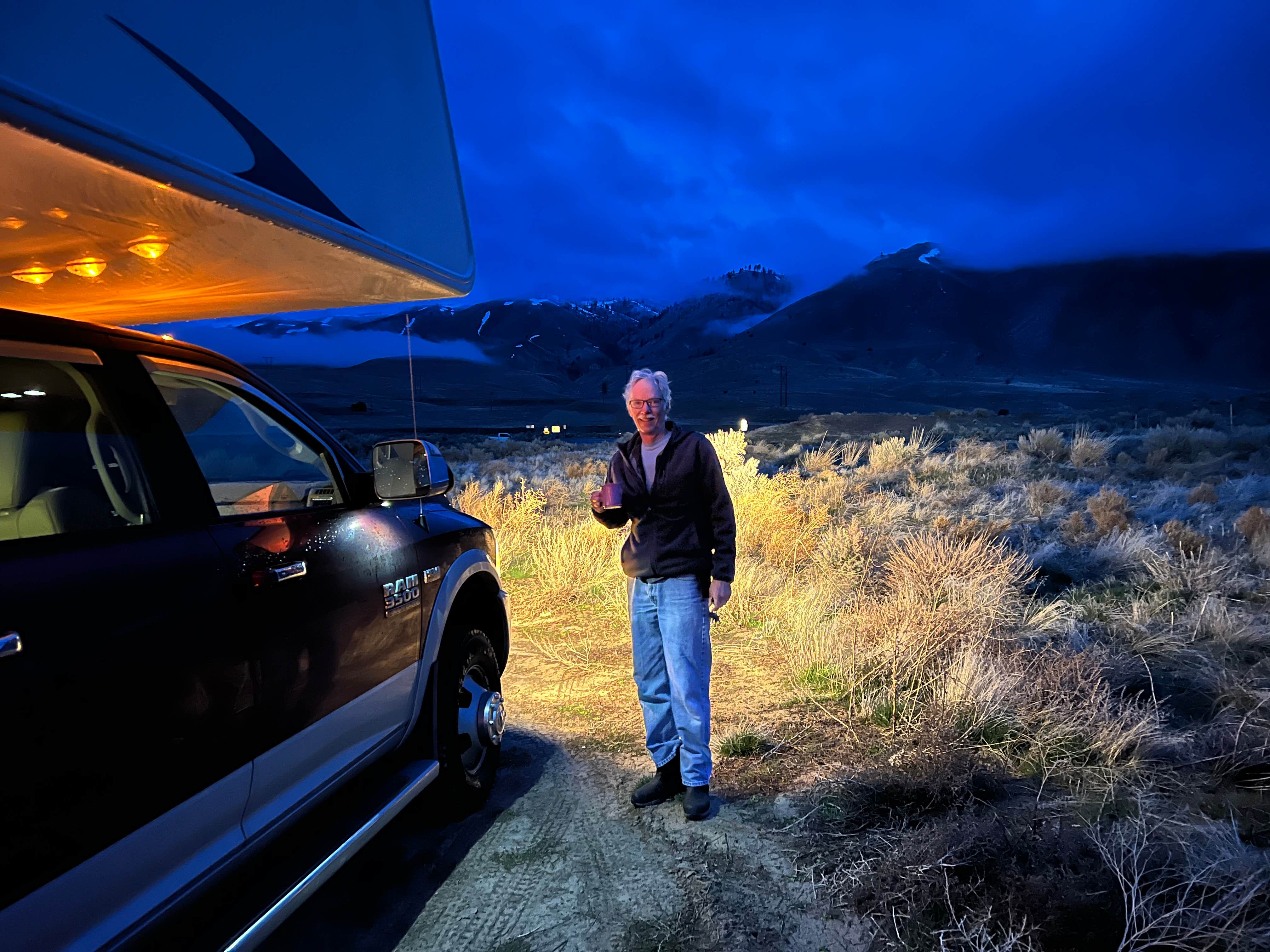 Camper-submitted photo at Red Rock Road Pull Out near Chilcoot, CA
