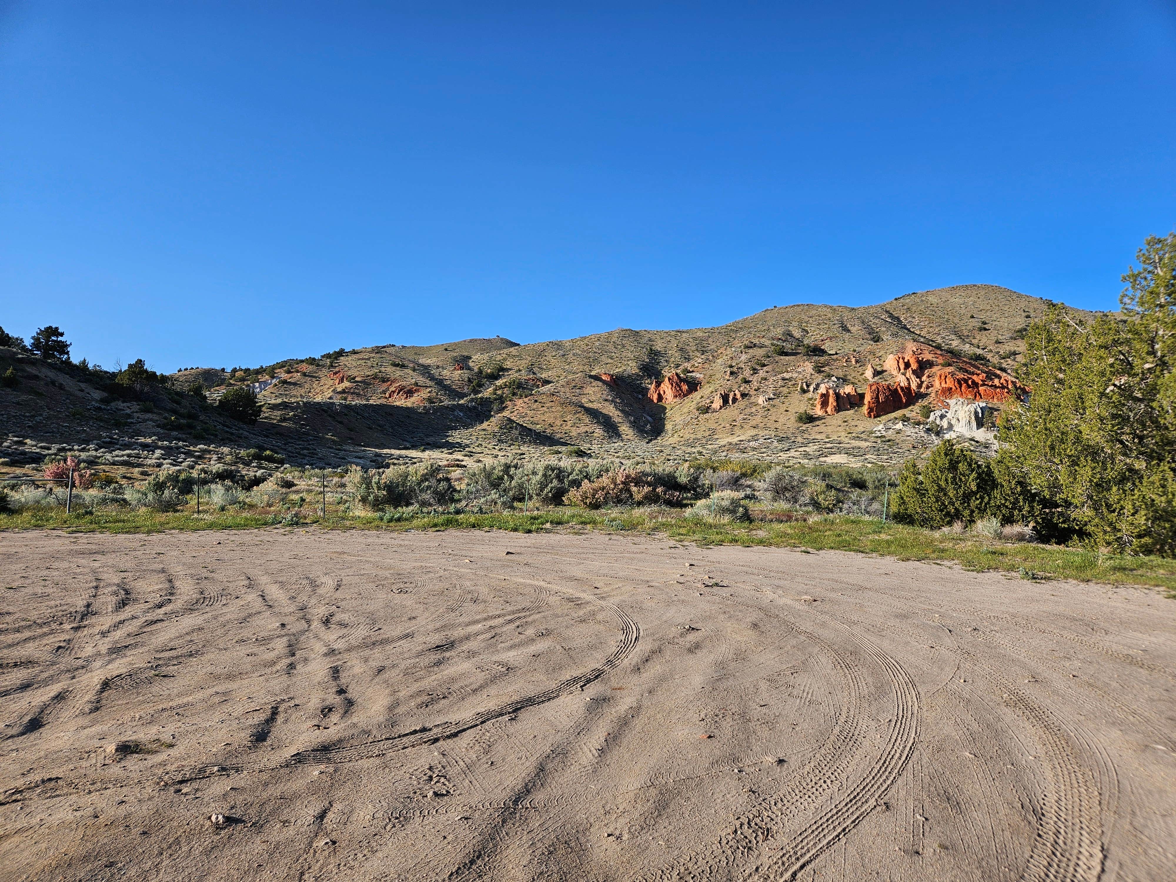 Camper-submitted photo at Red Rock Road Pull Out near Chilcoot, CA