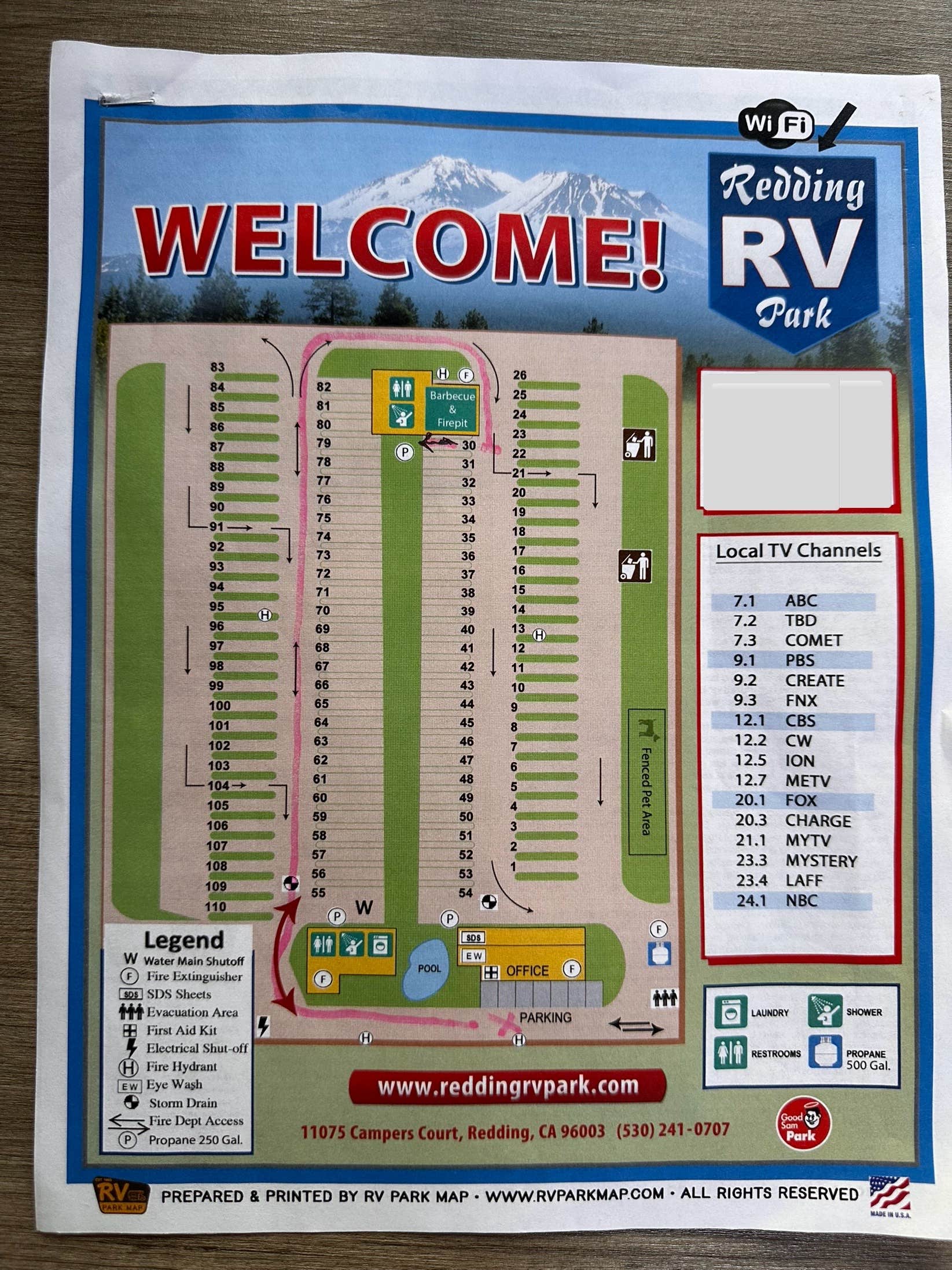 Camper-submitted photo at Redding RV Park near Hayfork, CA