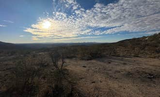 Camping near Mescal Road Camp: Reddington Pass Dispersed, Saguaro National Park, Arizona
