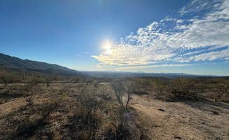Tyler E.'s photo of a dispersed camping area at Reddington Pass Dispersed near Mammoth, AZ