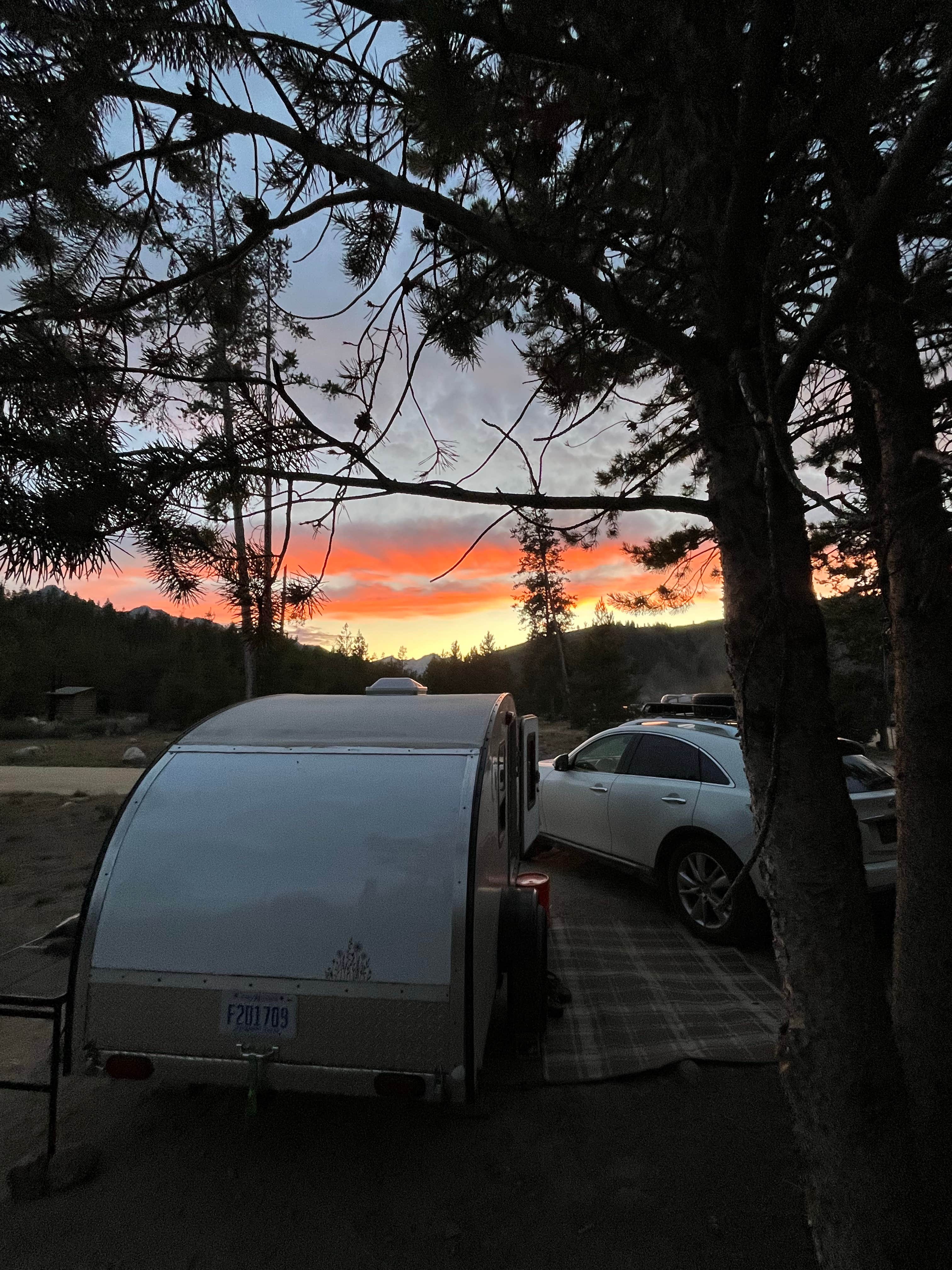 Camper-submitted photo at Redfish Lake Overflow Dispersed near Salmon-Challis National Forest