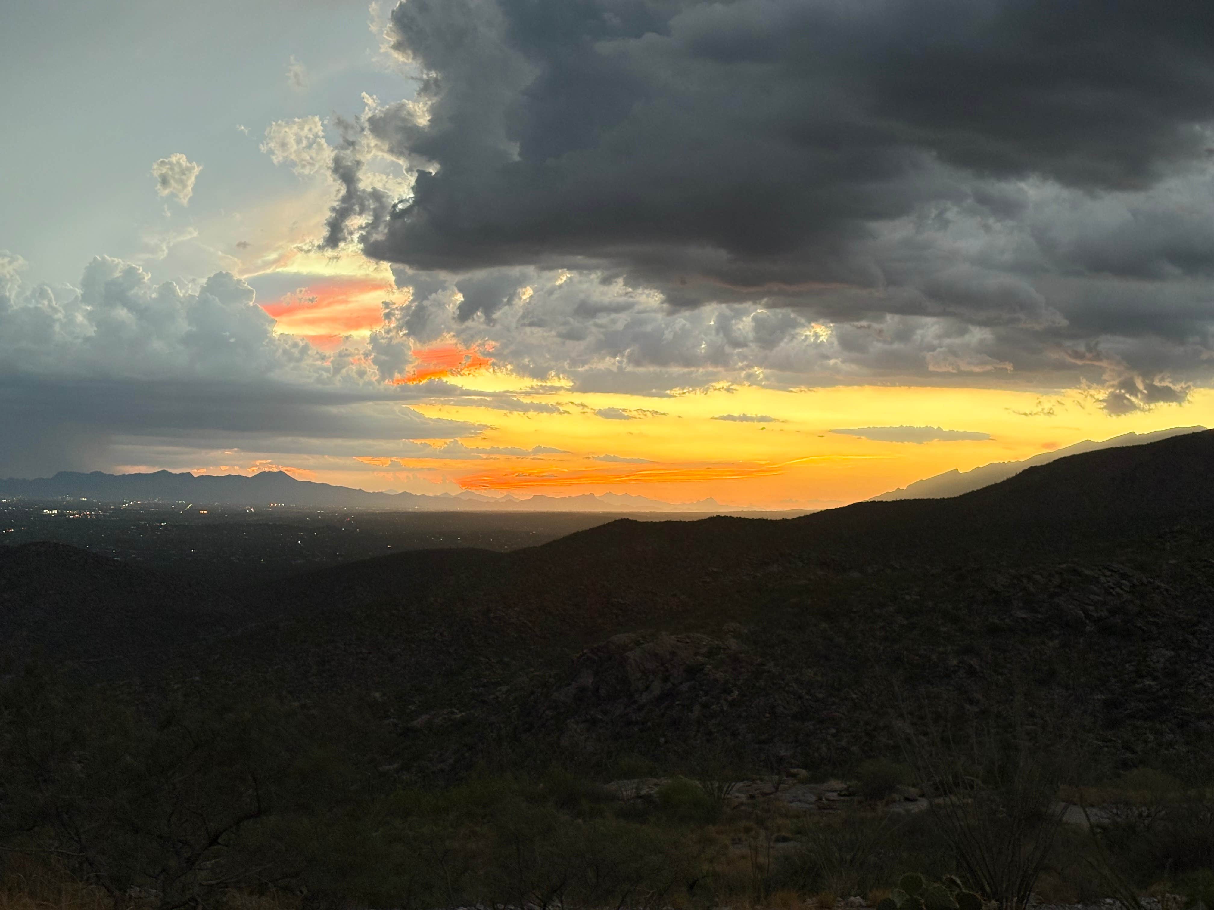 Talia R.'s photo of a dispersed camping area at Redington Pass - Dispersed Camping near Coronado National Forest